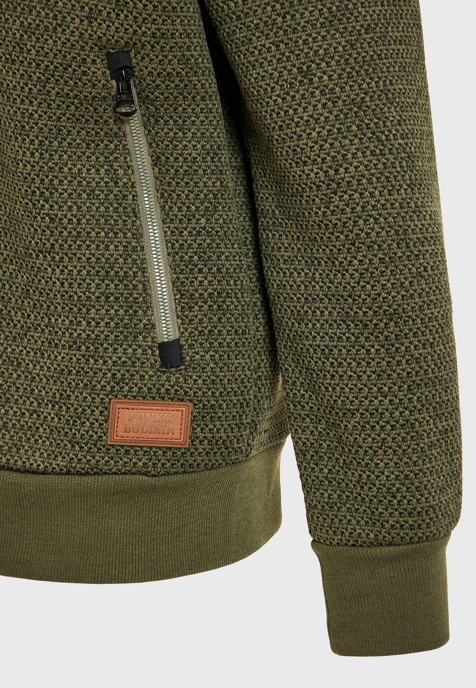 Men's Knitwear Funky Buddha Olive
