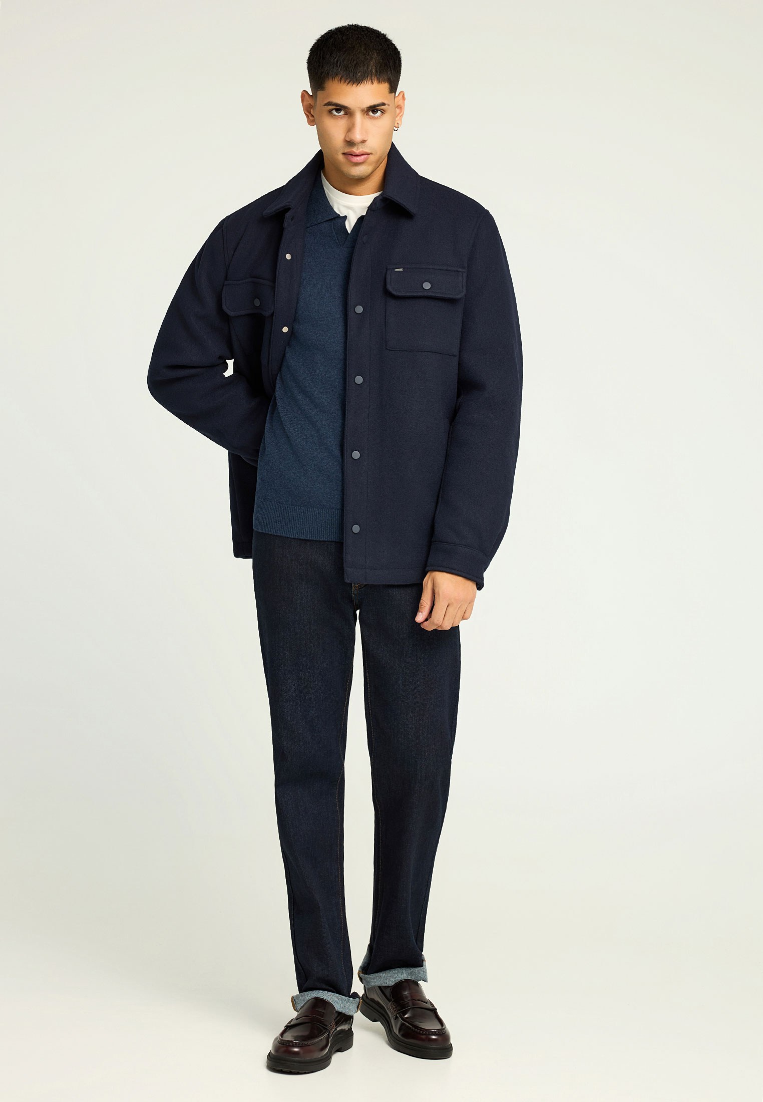 Men's Jackets Funky Buddha Navy