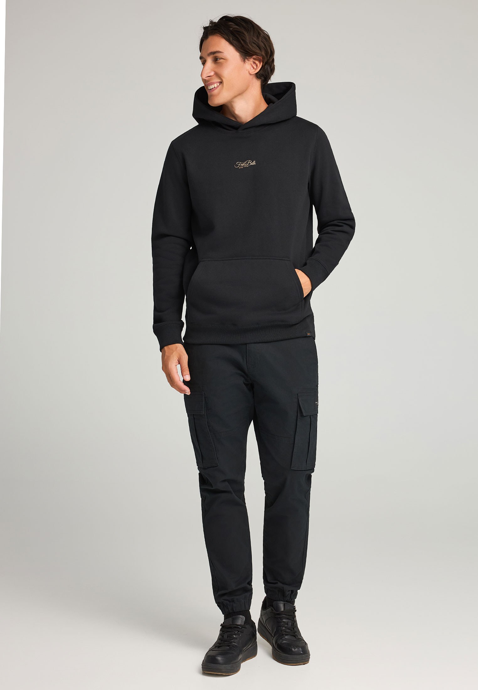 Men's Hoodies & Sweatshirts Funky Buddha Black