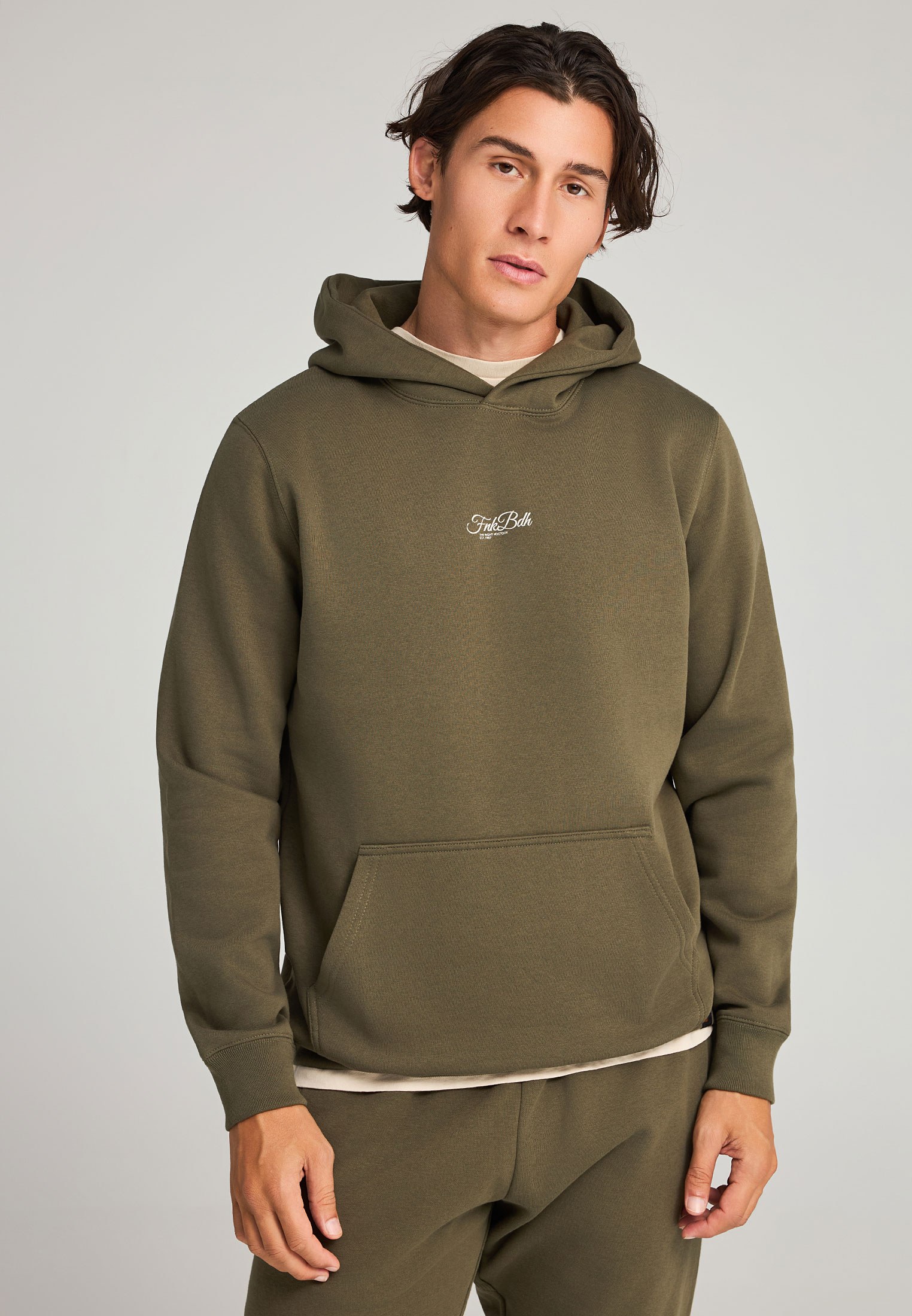 Men's Hoodies & Sweatshirts Funky Buddha Olive