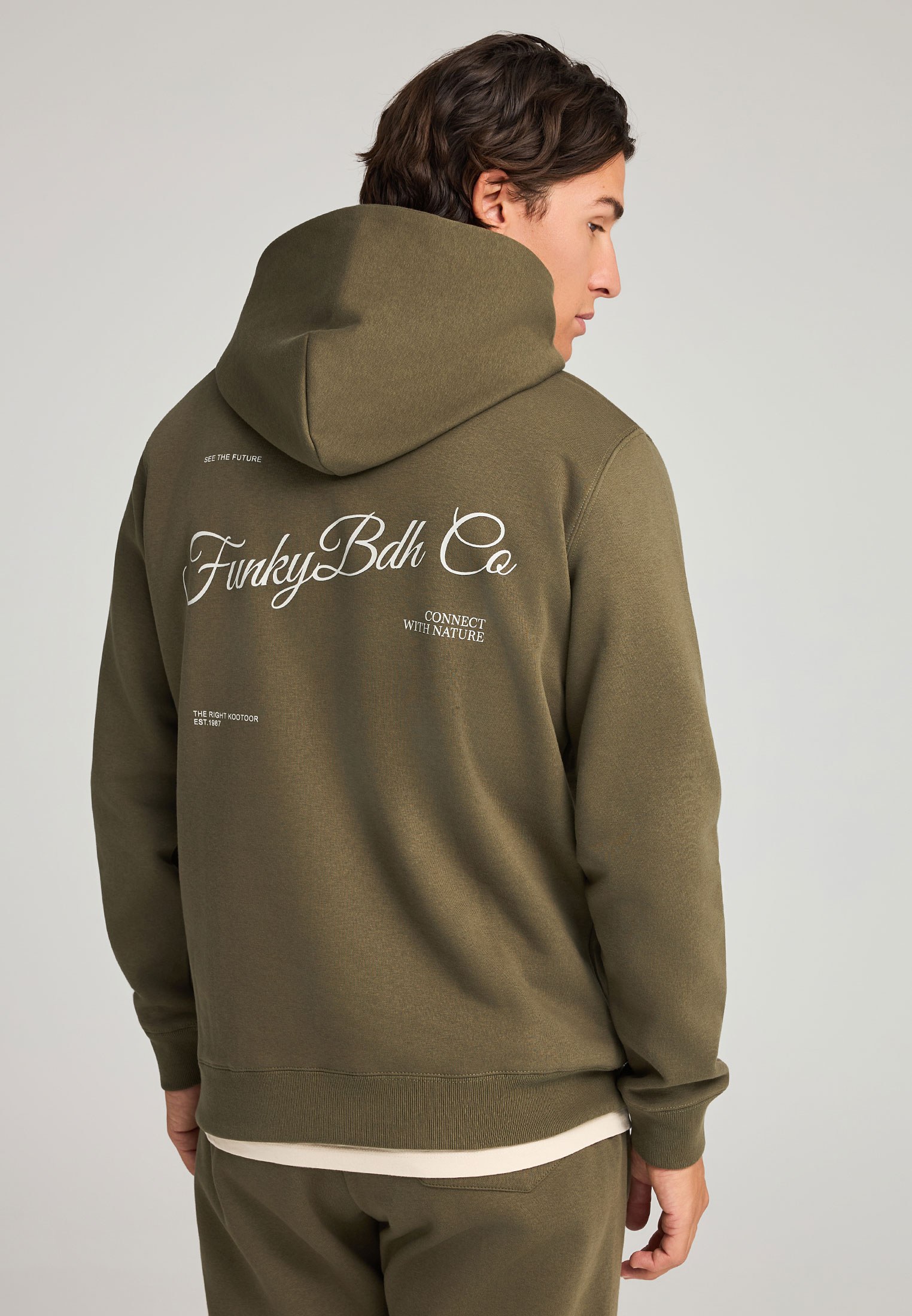 Men's Hoodies & Sweatshirts Funky Buddha Olive