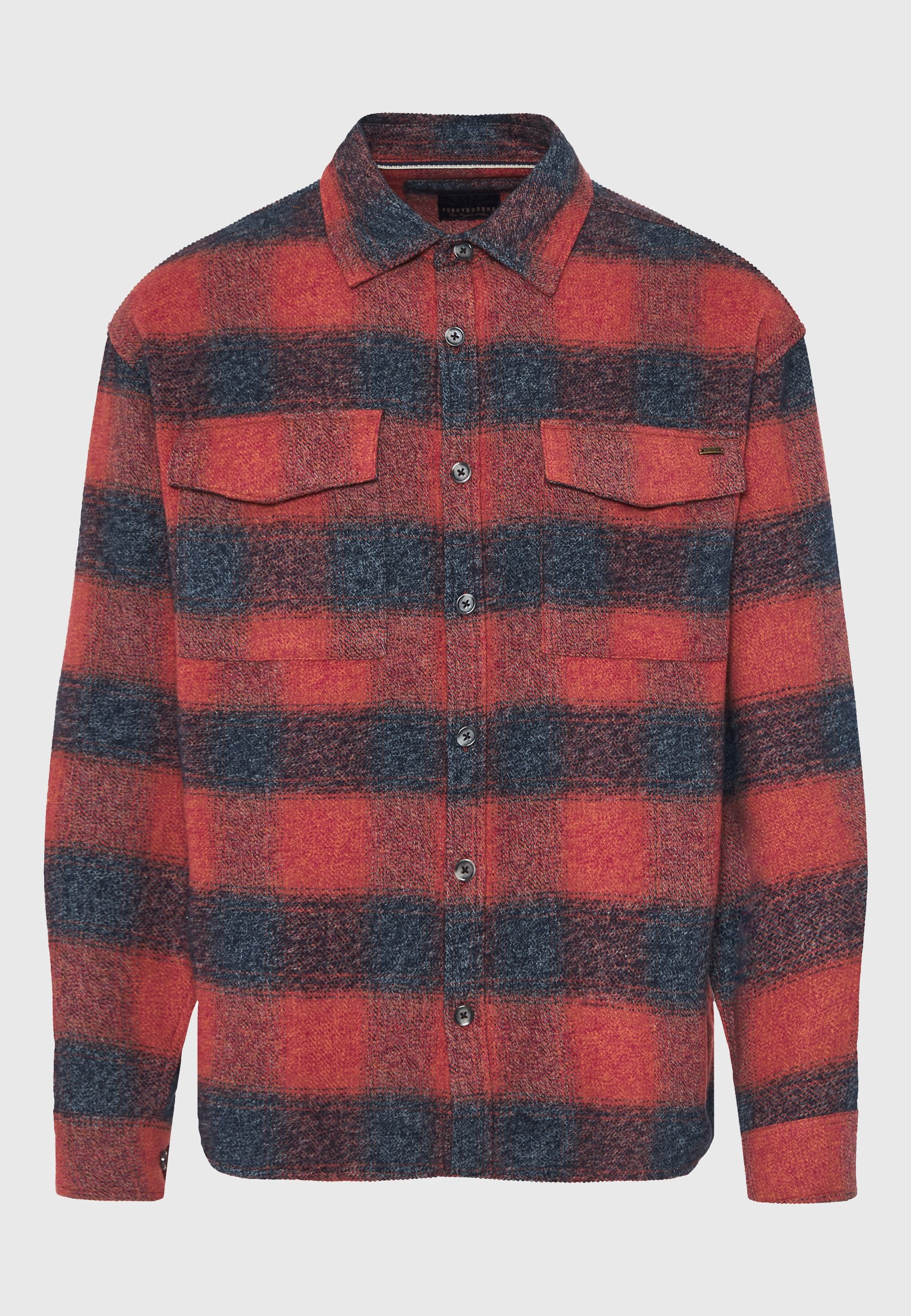 Men's Shirts Funky Buddha Red