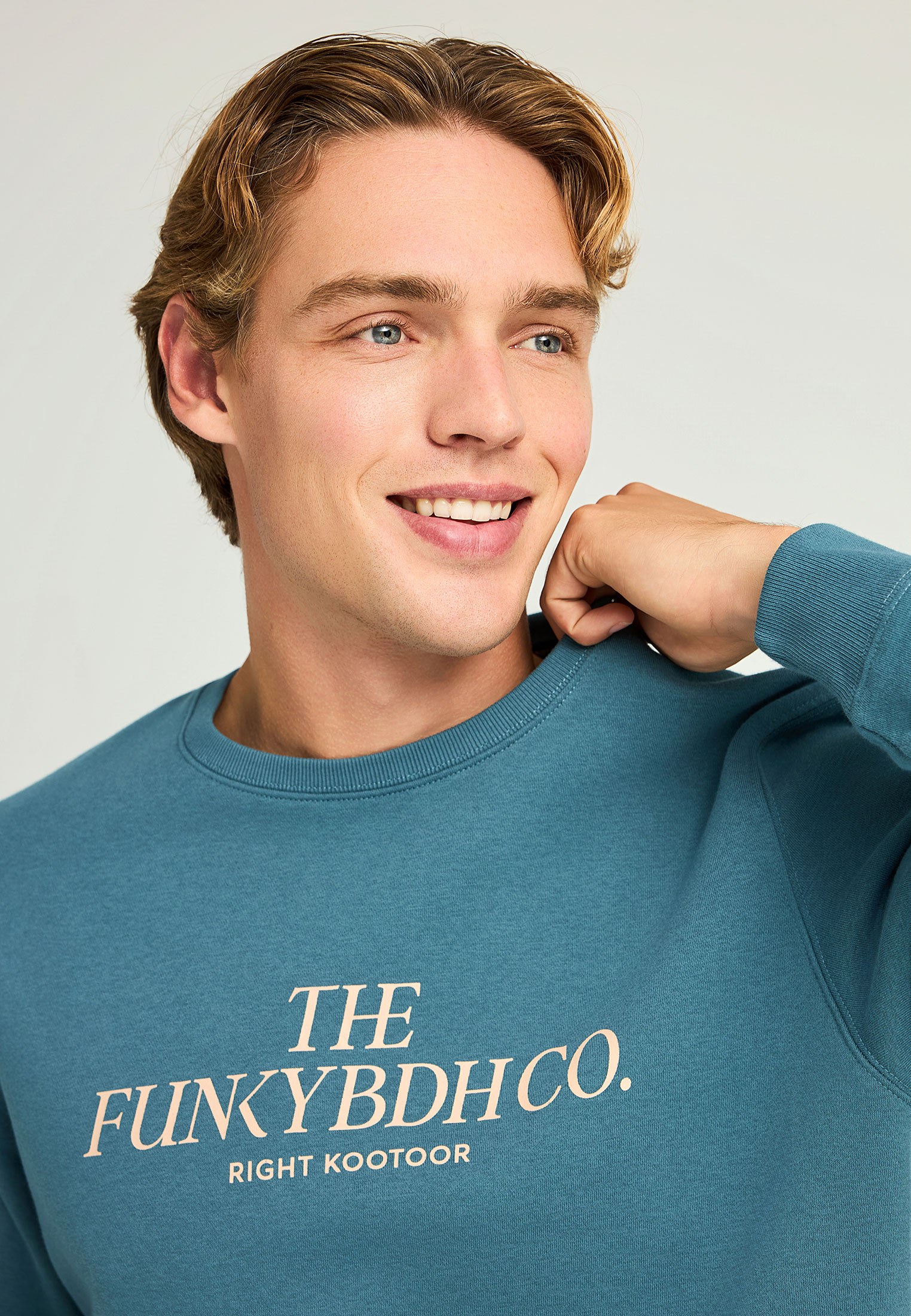 Men's Hoodies & Sweatshirts Funky Buddha Blue