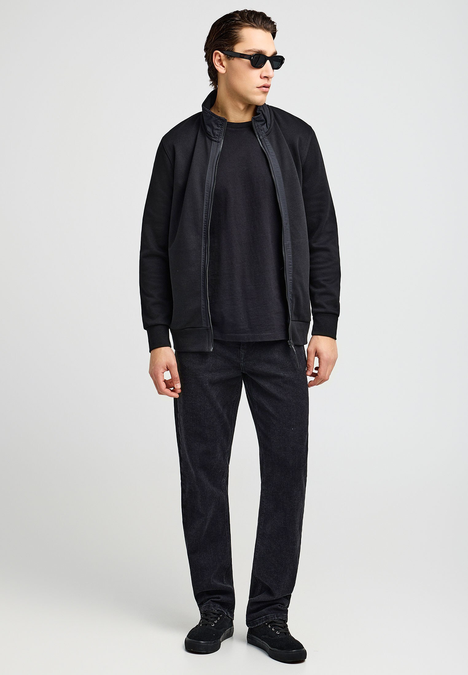 Men's Hoodies & Sweatshirts Funky Buddha Black