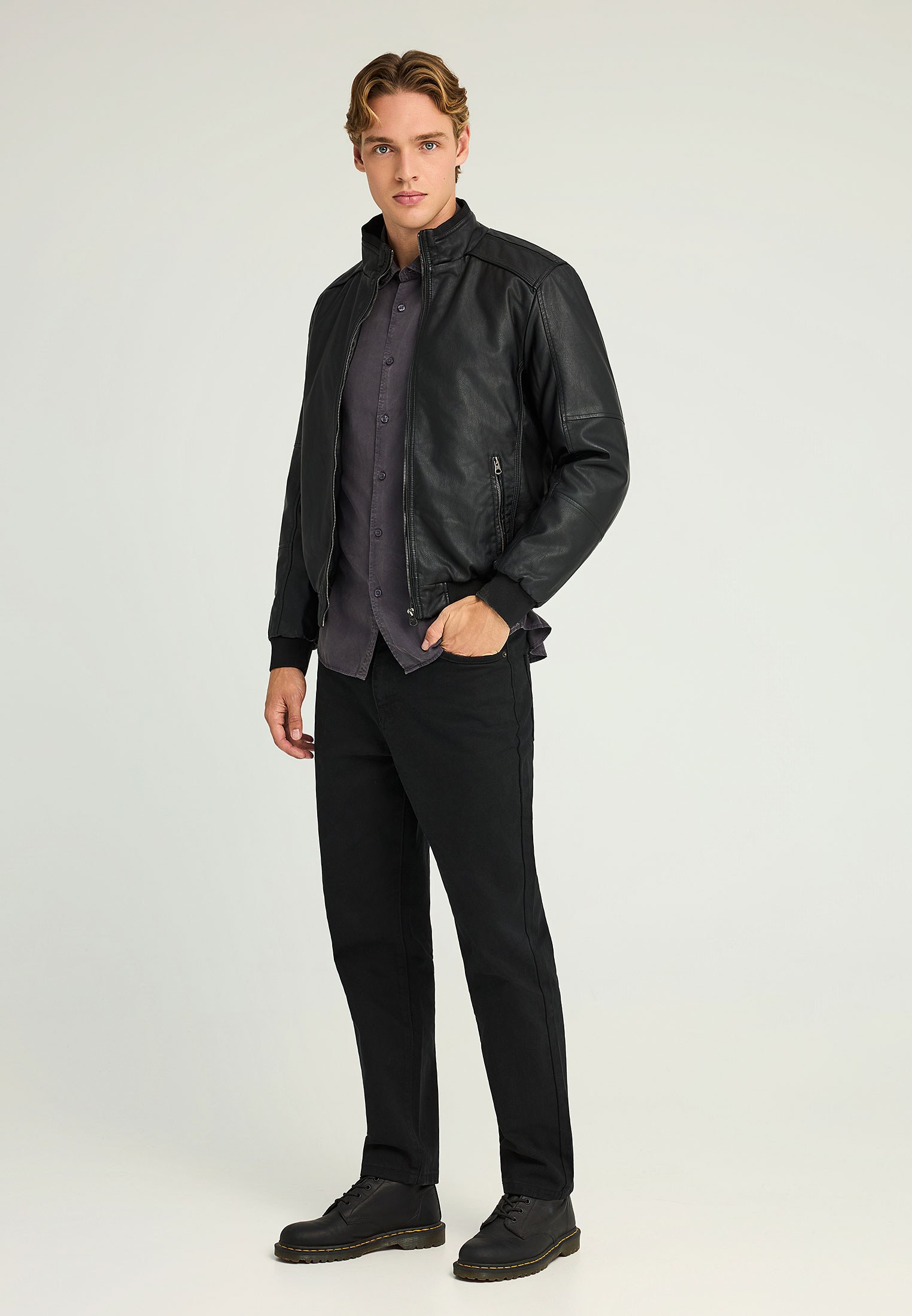 Men's Jackets Funky Buddha Black