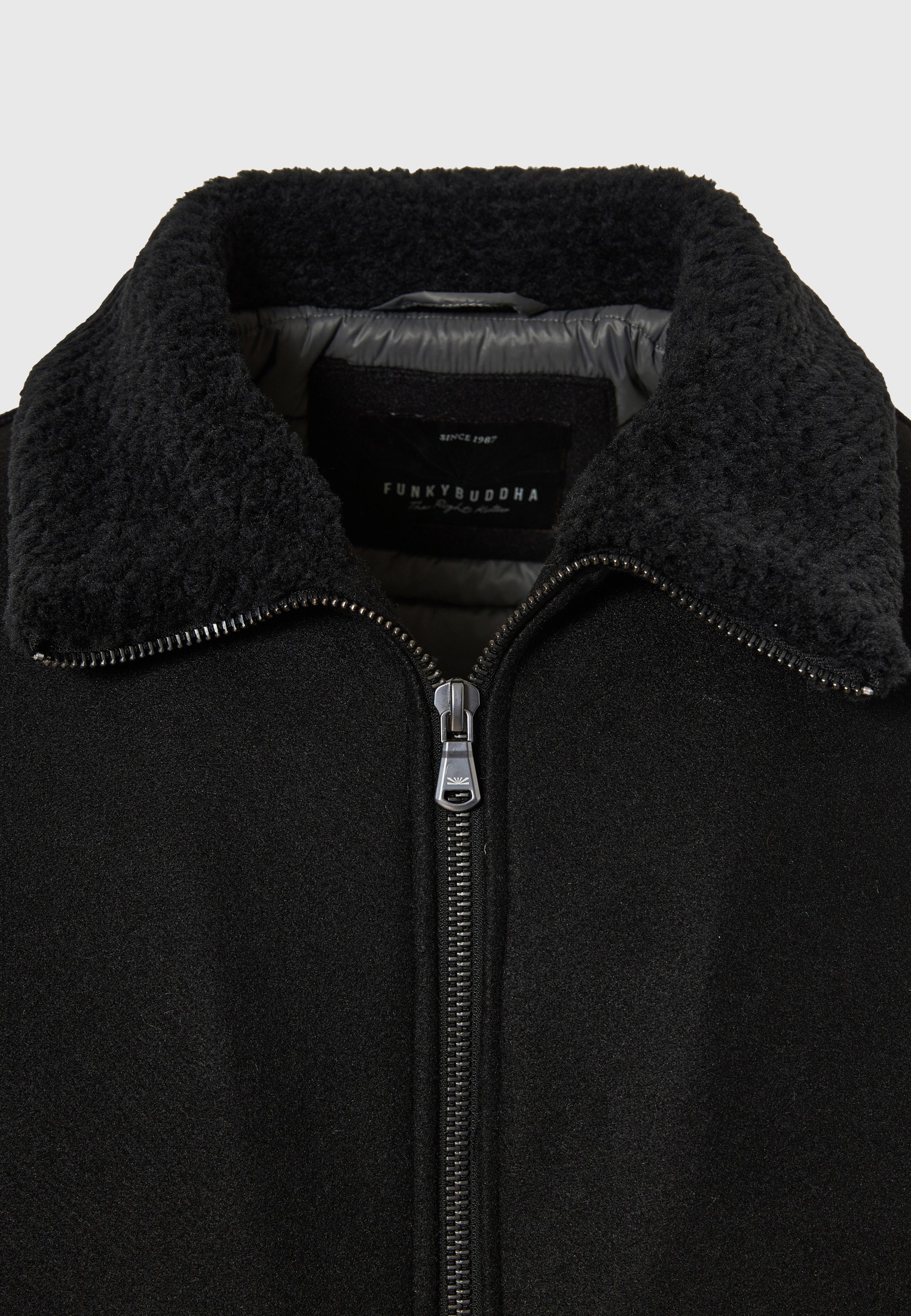 Men's Jackets Funky Buddha Black