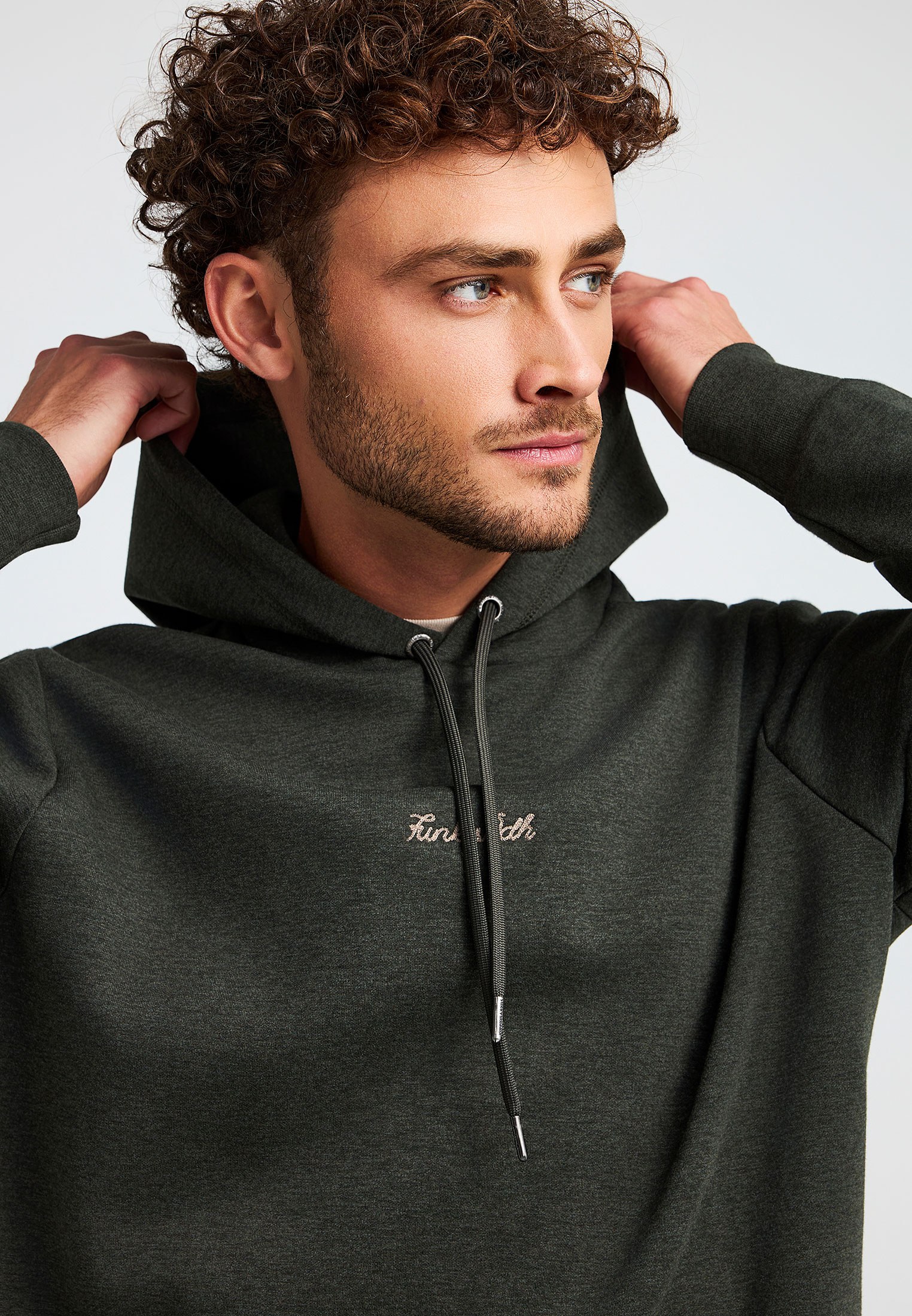 Men's Hoodies & Sweatshirts Funky Buddha Green