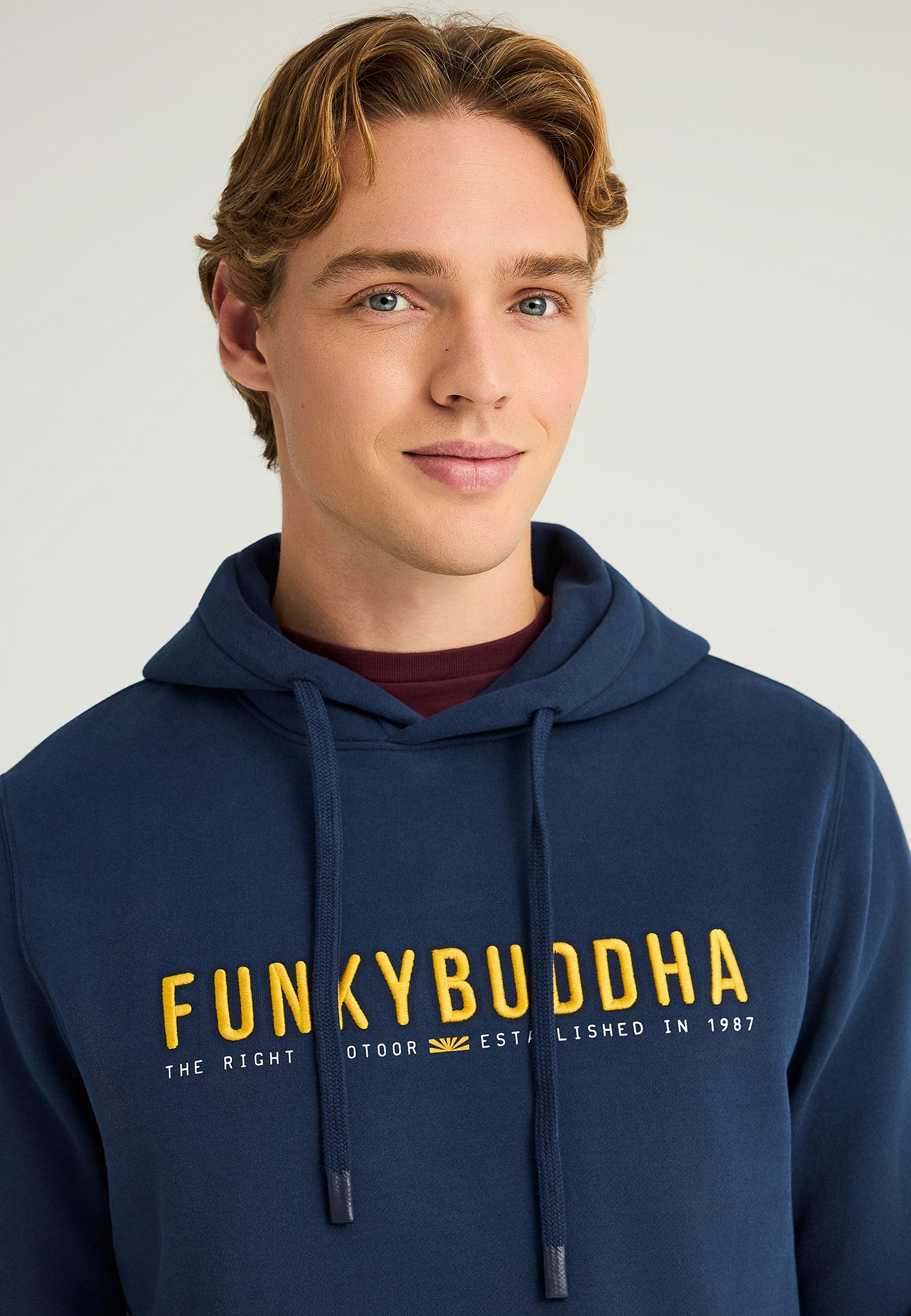 Men's Hoodies & Sweatshirts Funky Buddha Navy