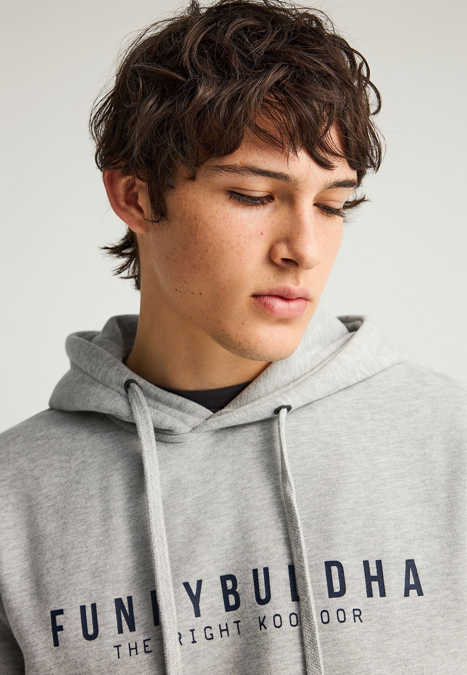 Men's Hoodies & Sweatshirts Funky Buddha Gray