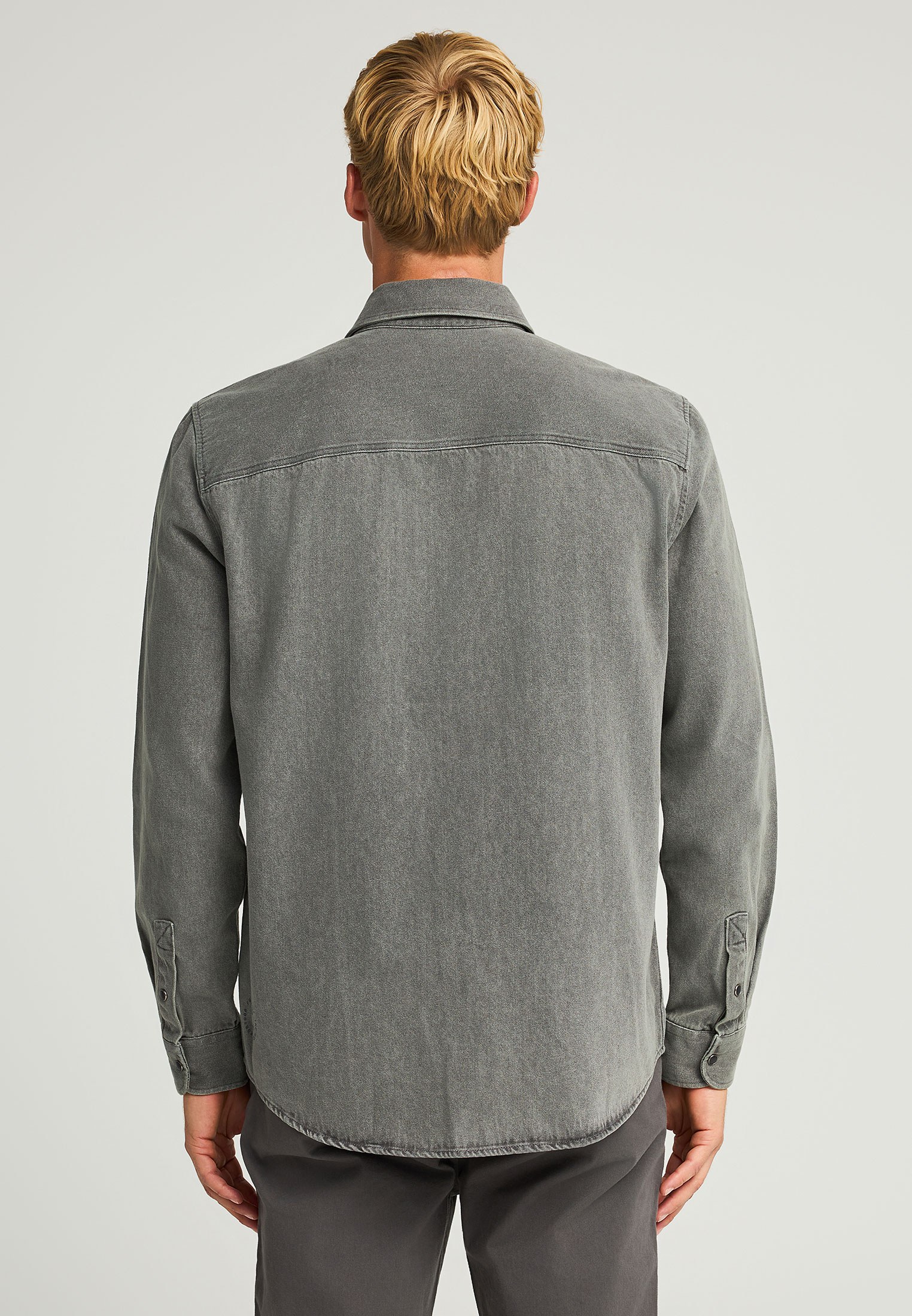 Men's Shirts Funky Buddha Gray