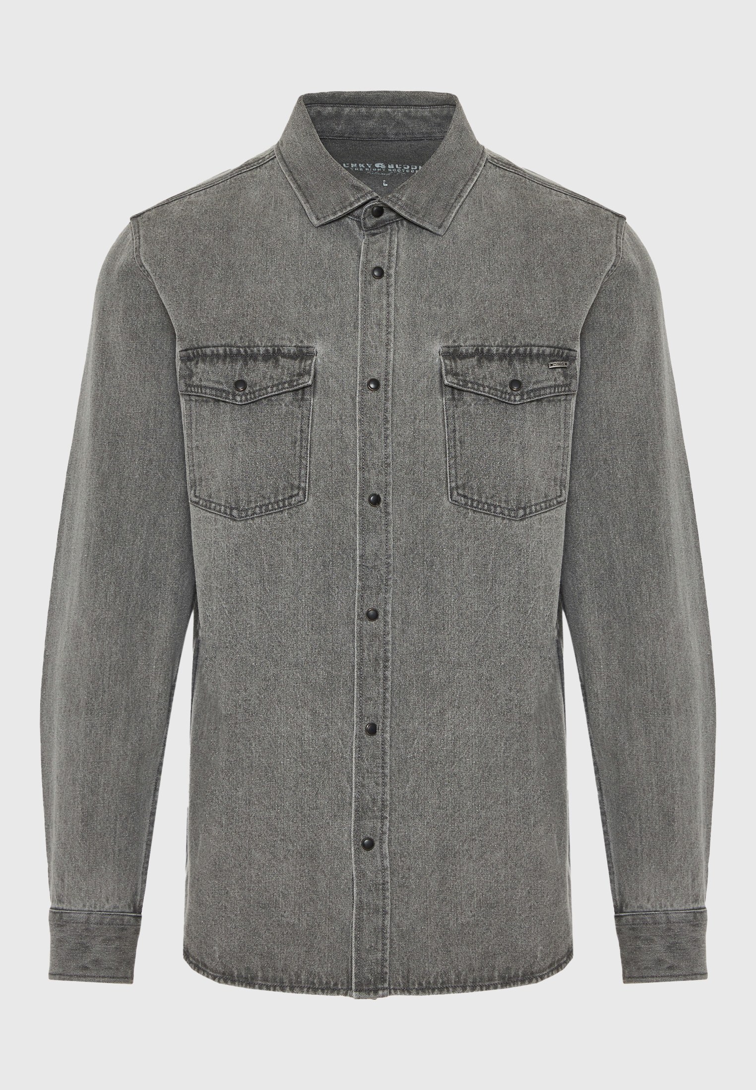 Men's Shirts Funky Buddha Gray
