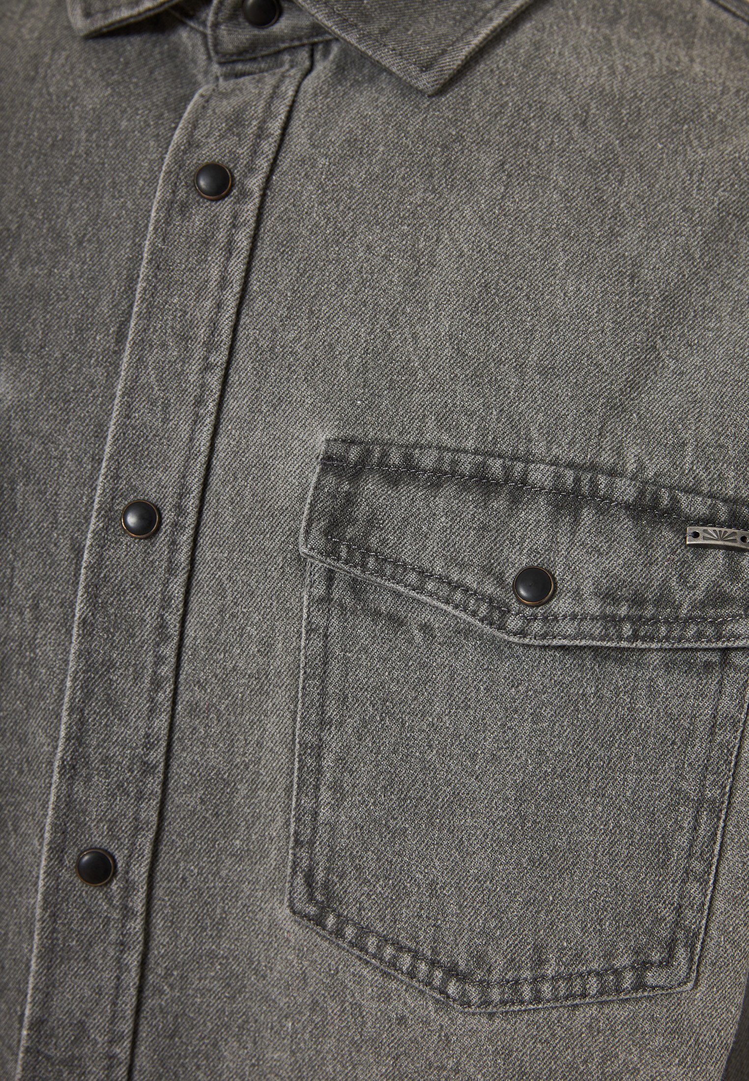 Men's Shirts Funky Buddha Gray