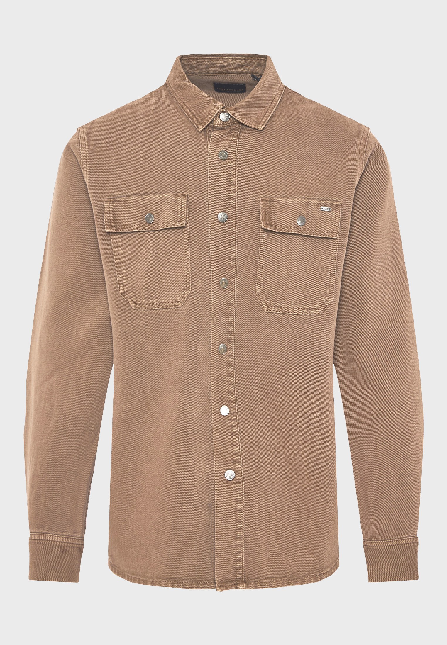 Men's Shirts Funky Buddha Brown