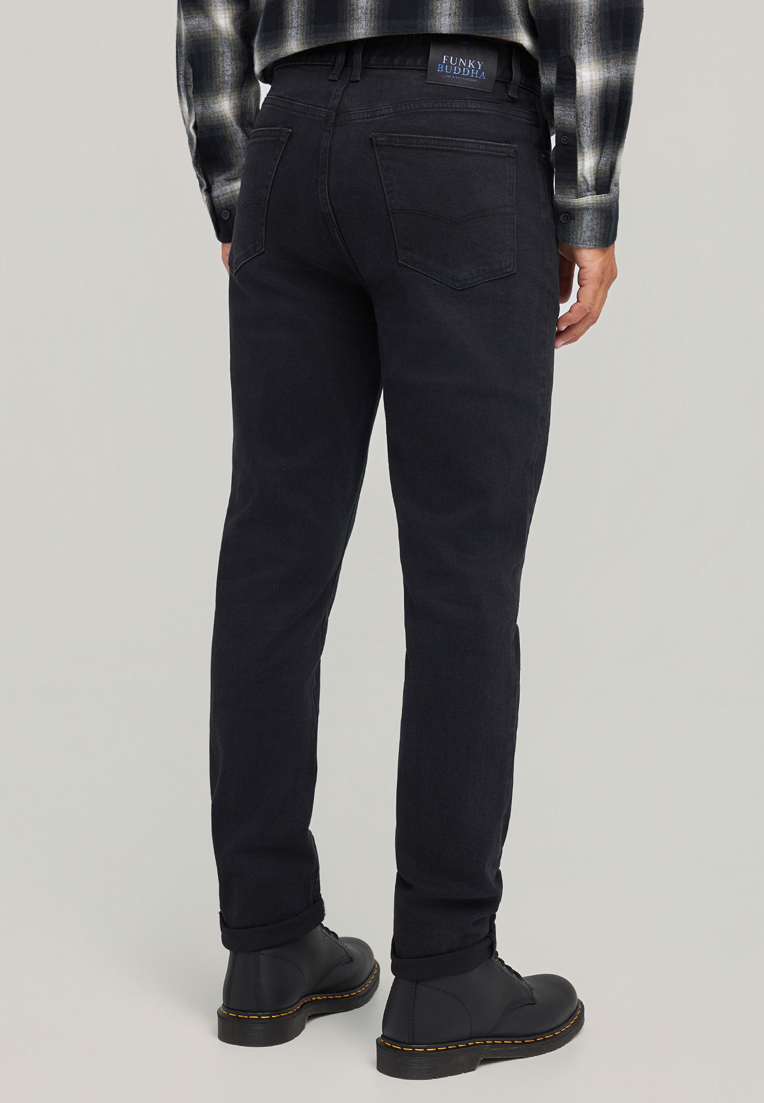 Loose tapered fit τζιν παντελόνι φωτογραφία