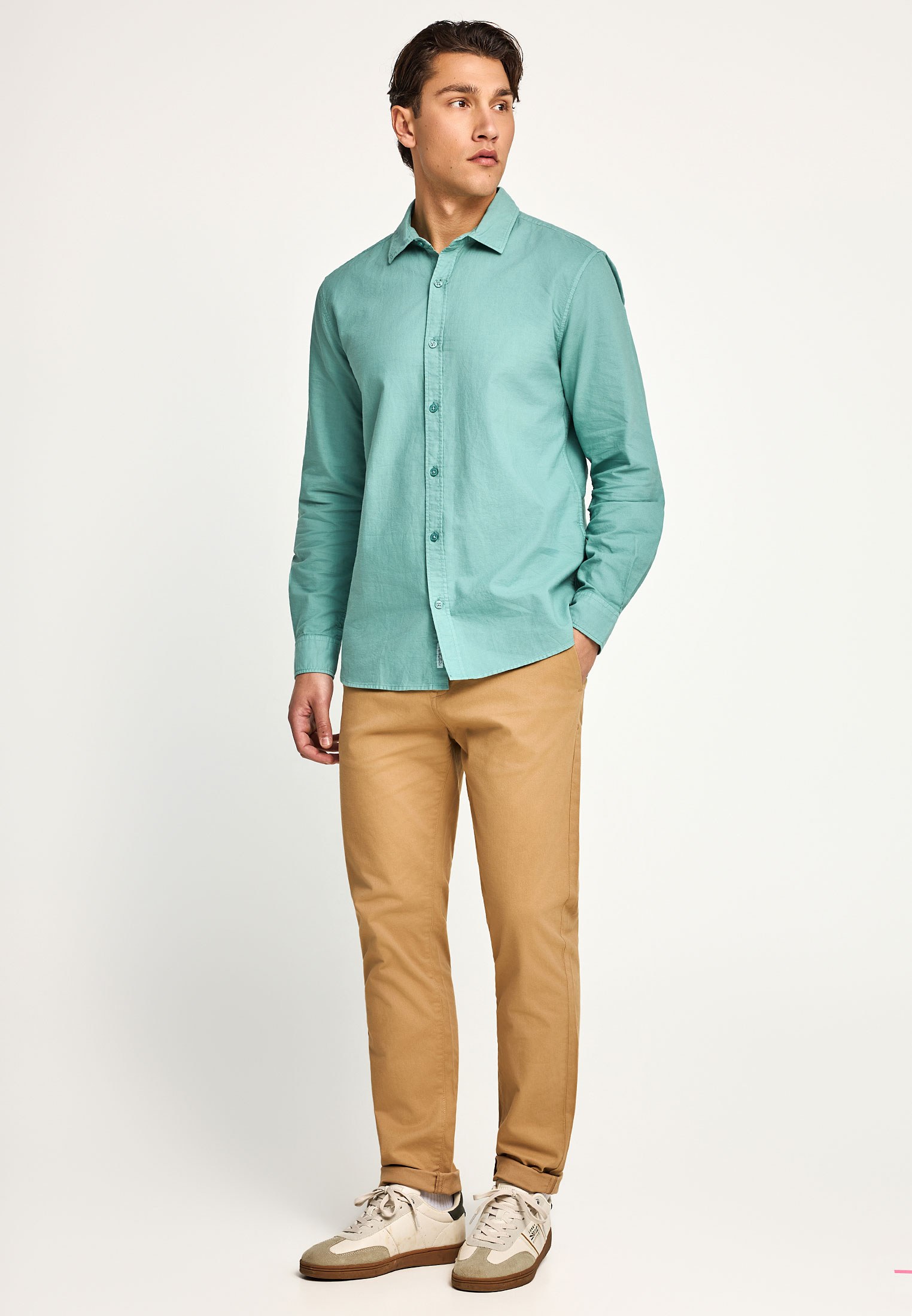 Men's Trousers Funky Buddha Beige