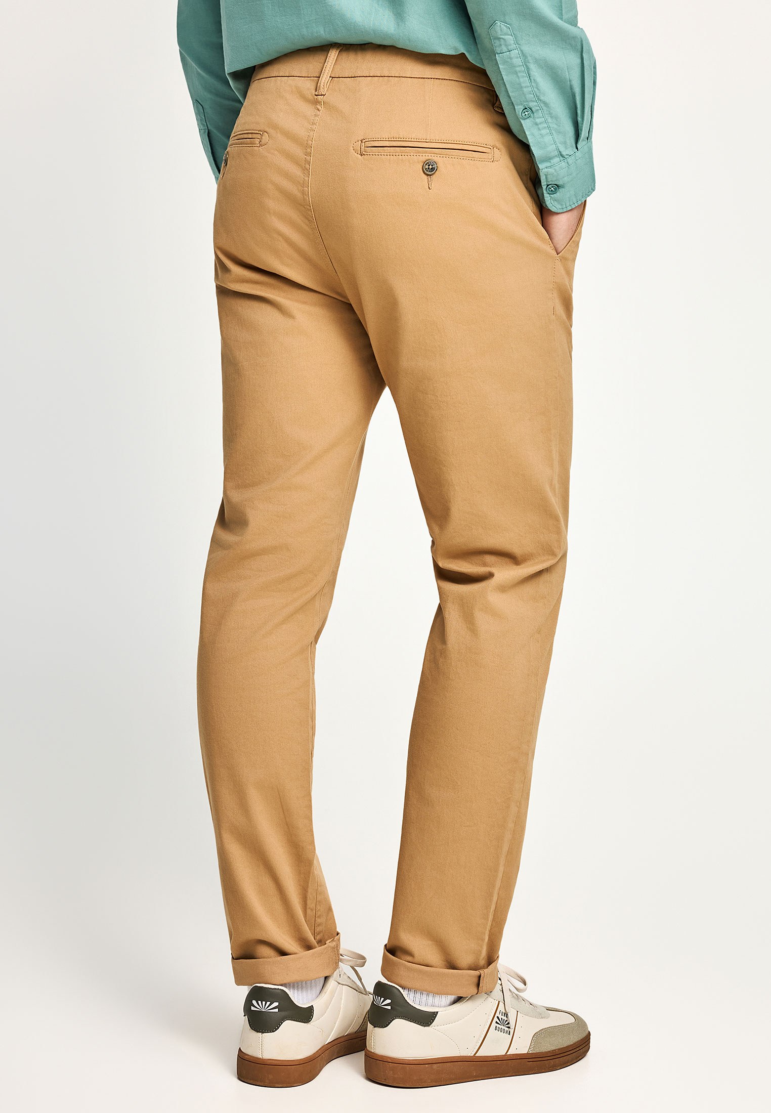 Men's Trousers Funky Buddha Beige