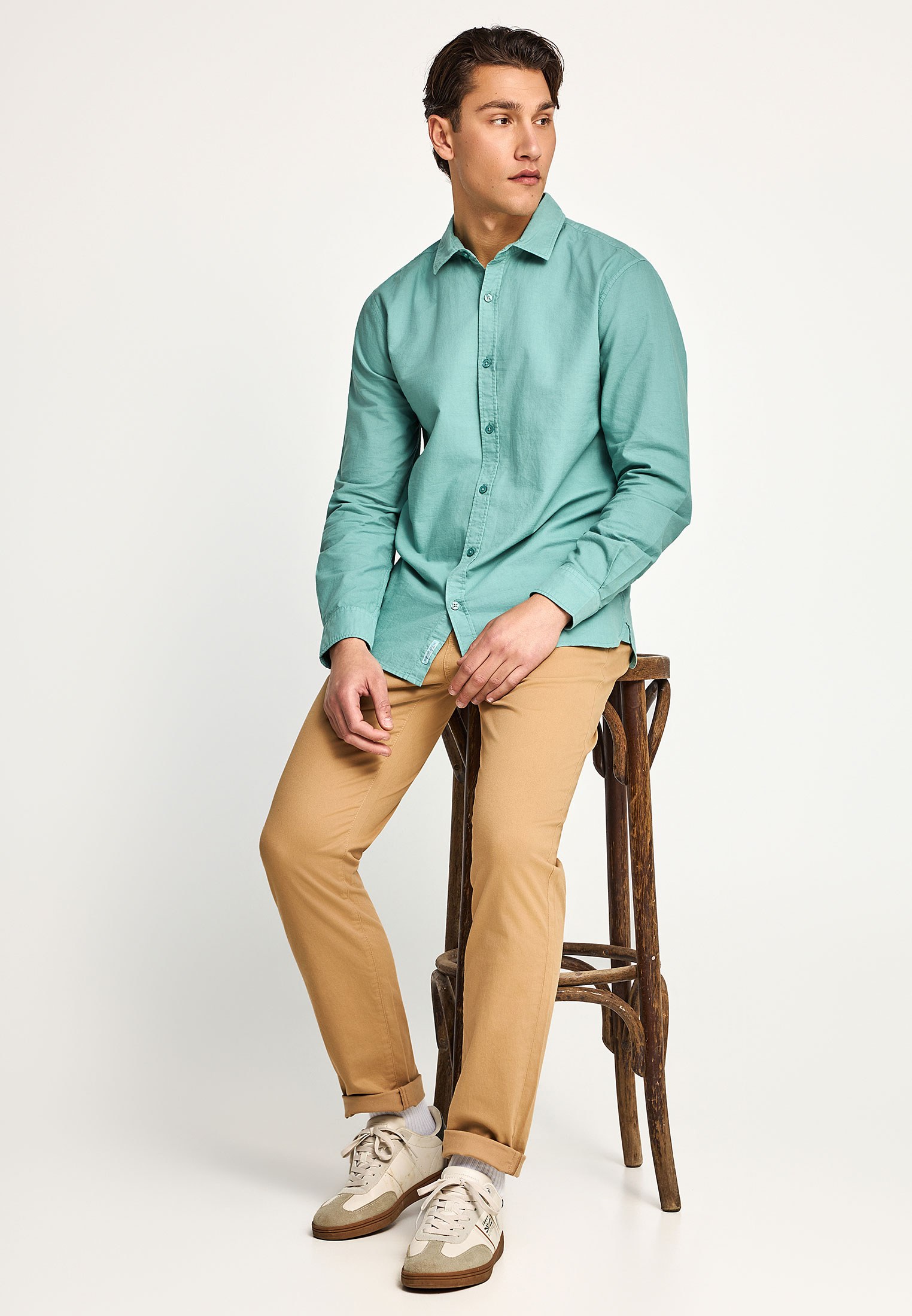 Men's Trousers Funky Buddha Beige