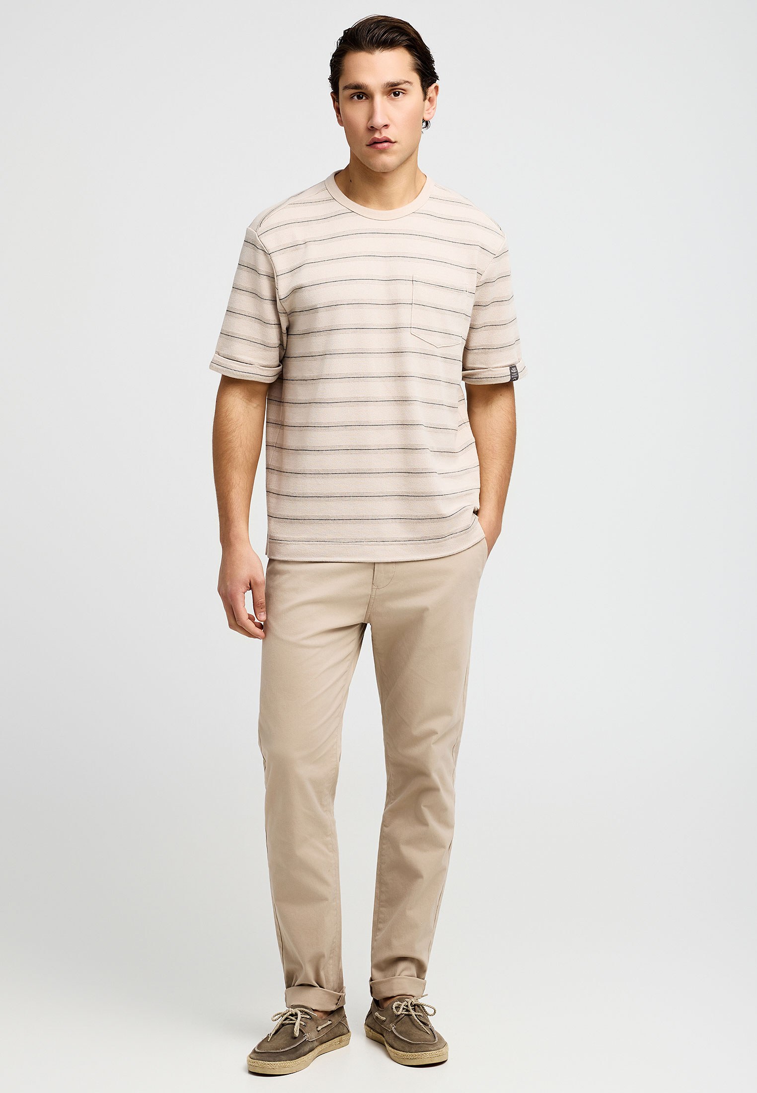 Men's Trousers Funky Buddha Beige