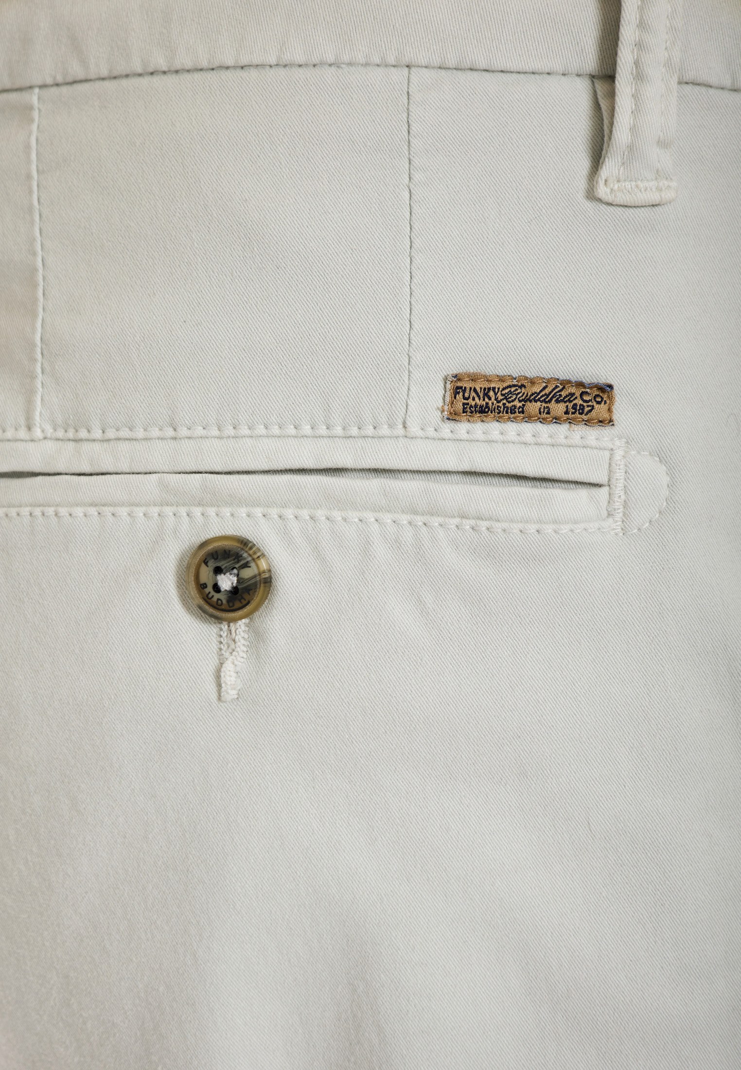 Men's Trousers Funky Buddha Beige