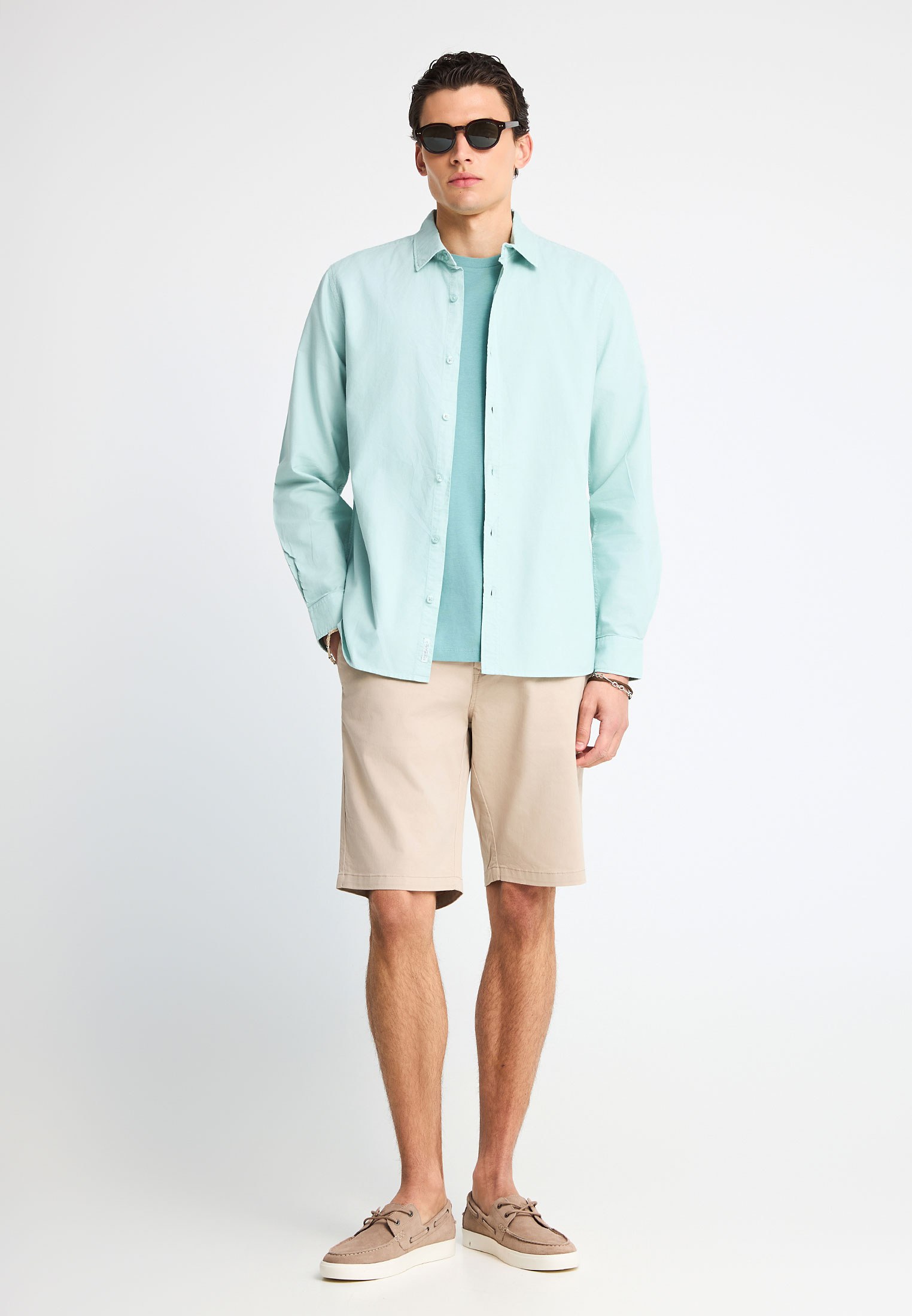 Men's Trousers Funky Buddha Beige