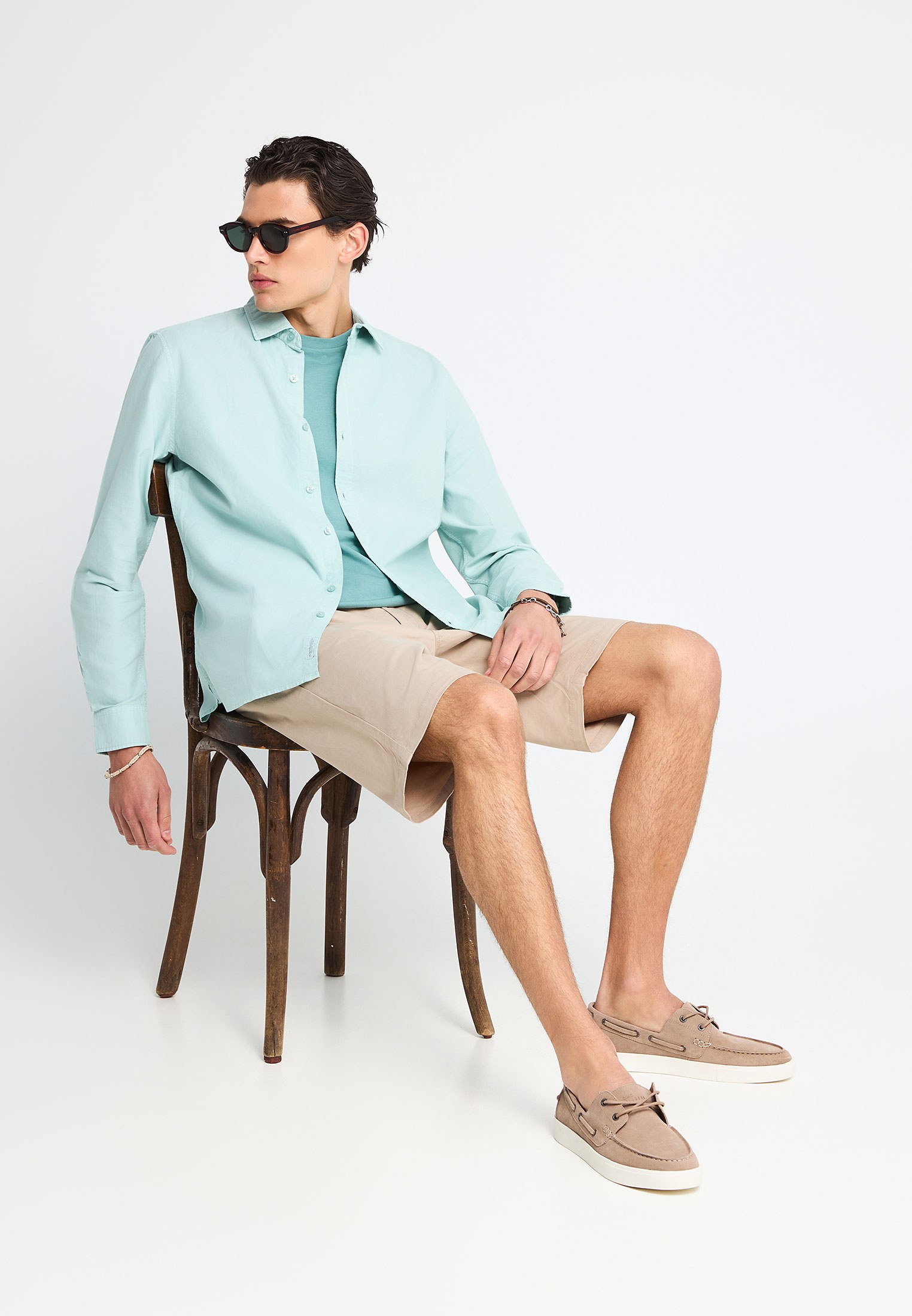 Men's Trousers Funky Buddha Beige