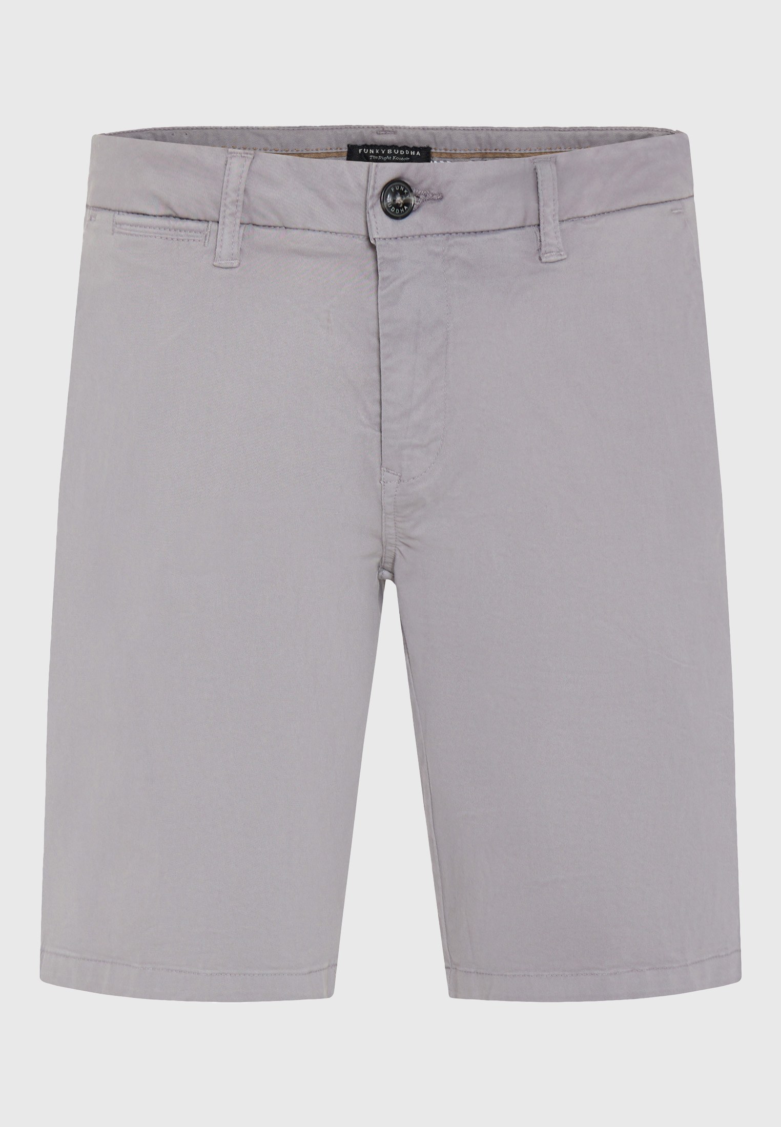 Ανδρικά ρούχα FunkyBuddha - ΣΗΜΑΝΤΙΚΟ: Σε περίπτωση διαφοράς τιμής από το κατάστημα ισχύει παντα και μόνο η τιμή του καταστήματος Ανδρική βερμούδα chino - The essentials