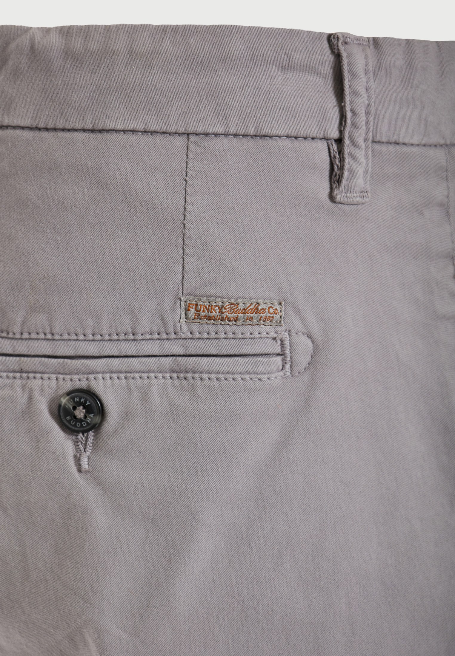 Men's Trousers Funky Buddha Gray