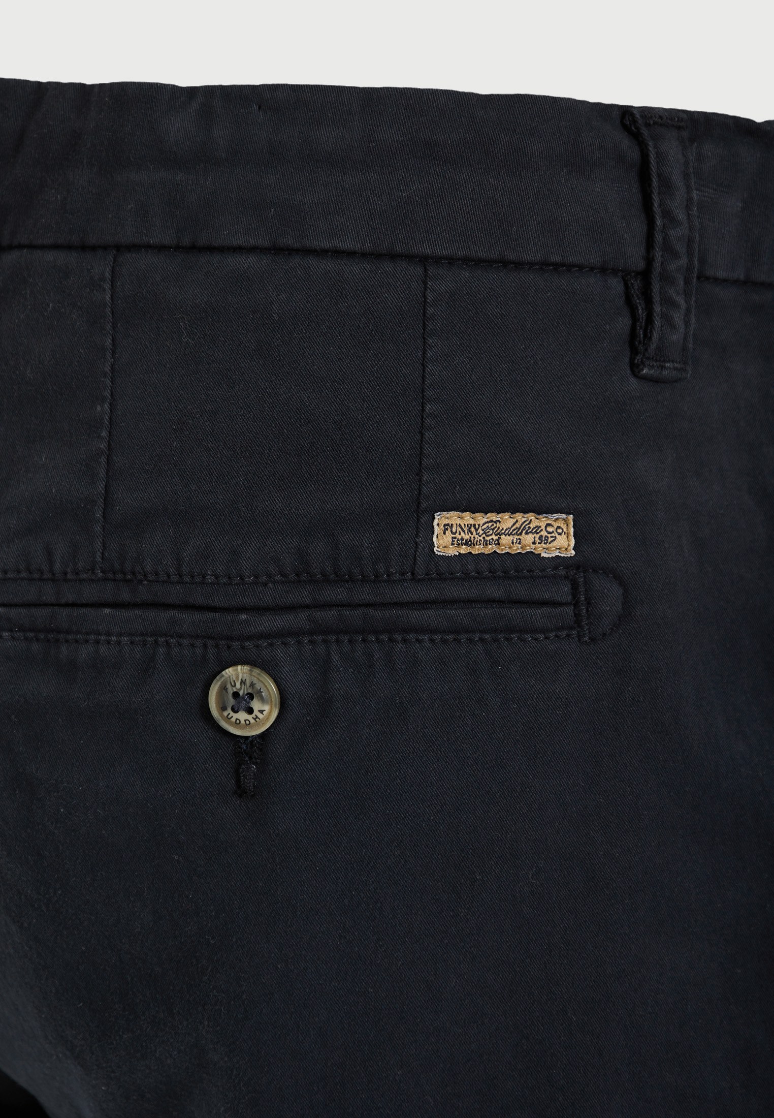 Men's Trousers Funky Buddha Navy