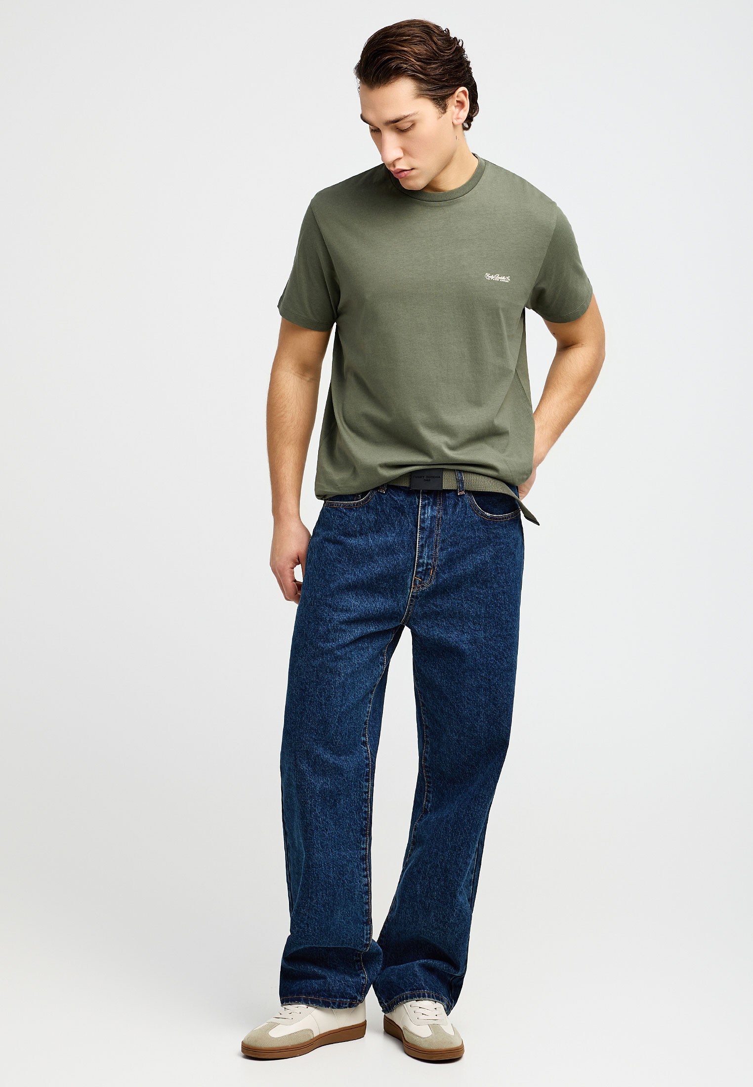 Men's T-Shirts Funky Buddha Green