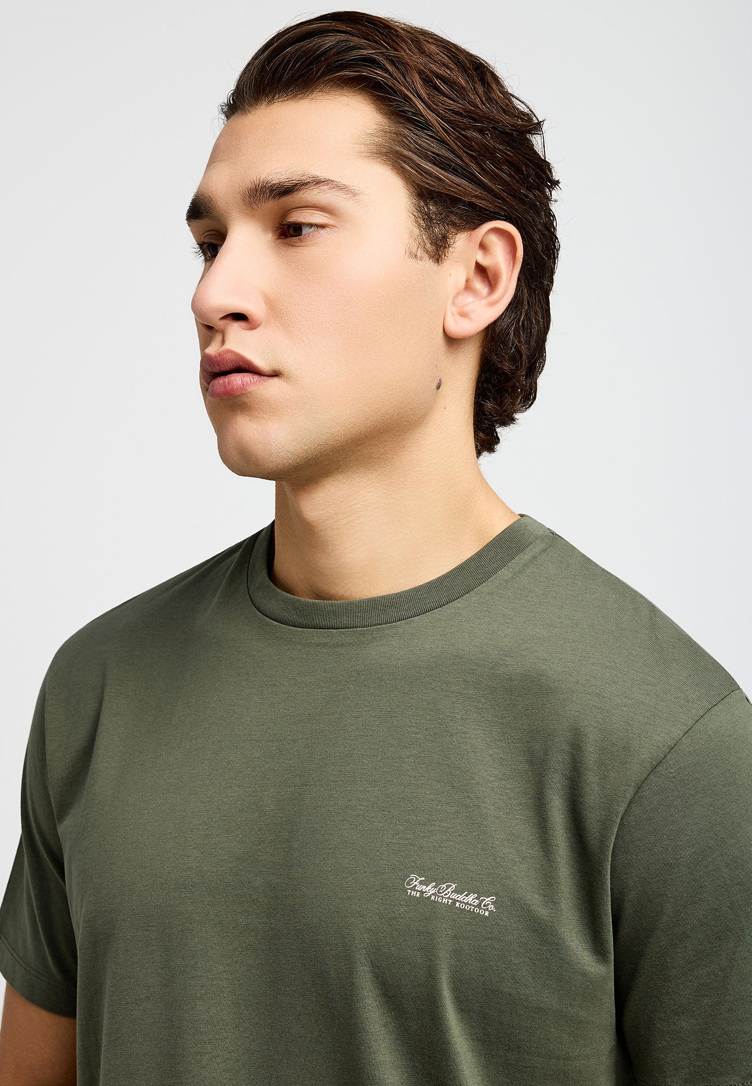 Men's T-Shirts Funky Buddha Green