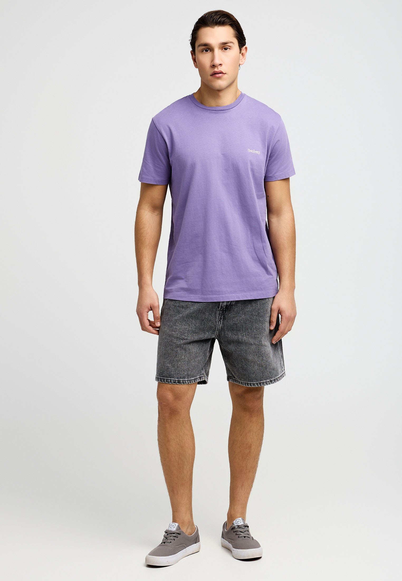 Men's T-Shirts Funky Buddha Purple