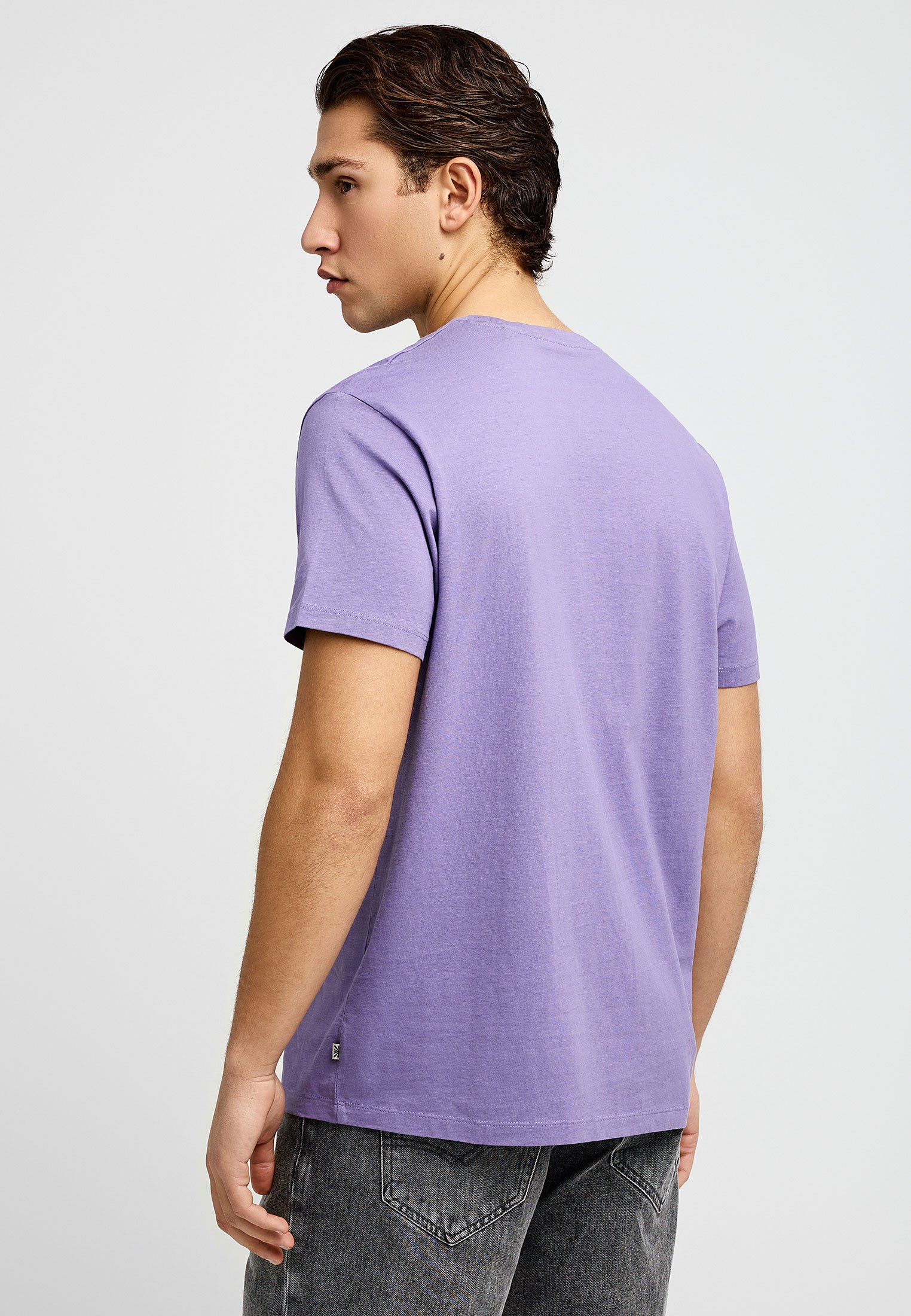 Men's T-Shirts Funky Buddha Purple