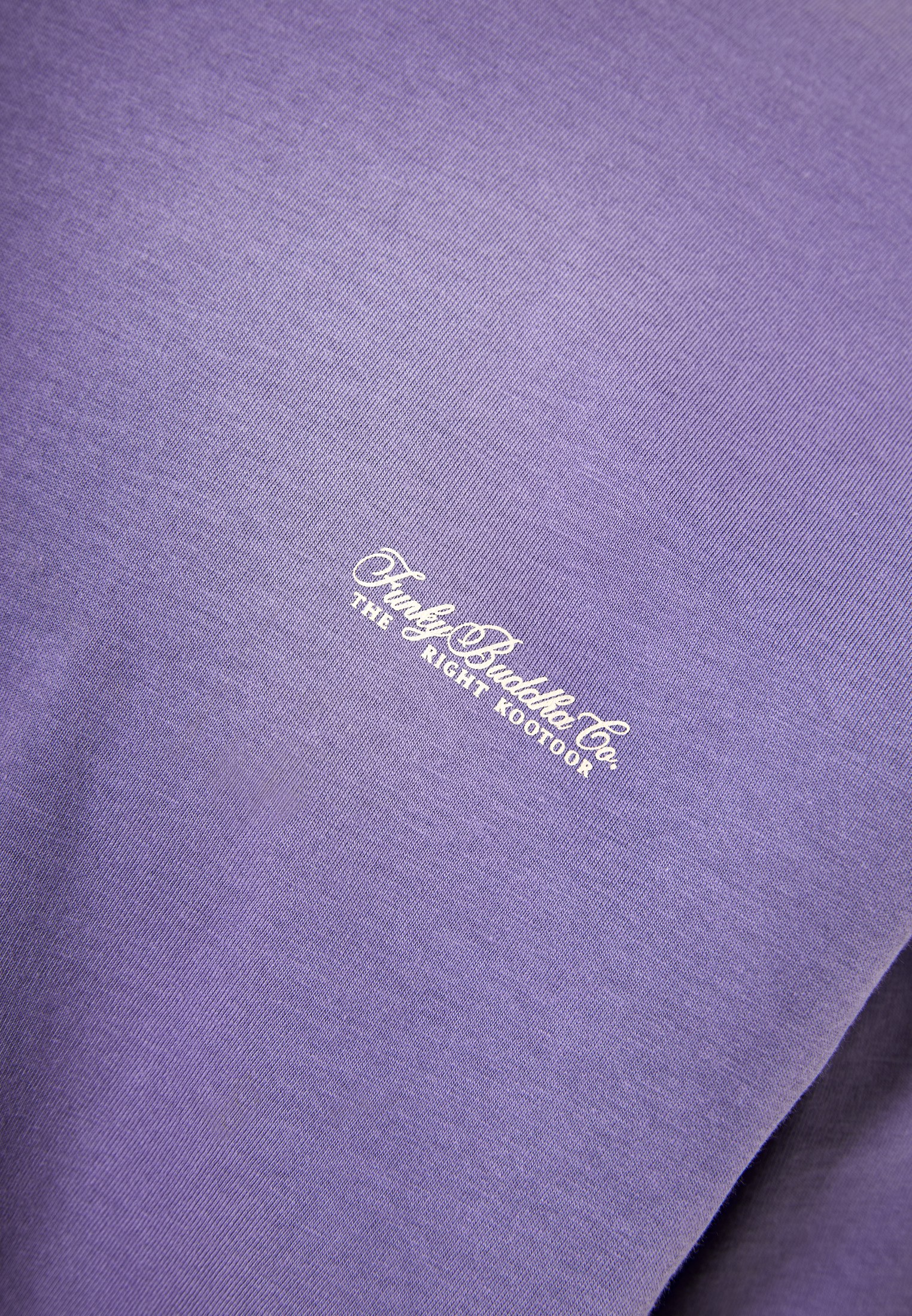 Men's T-Shirts Funky Buddha Purple