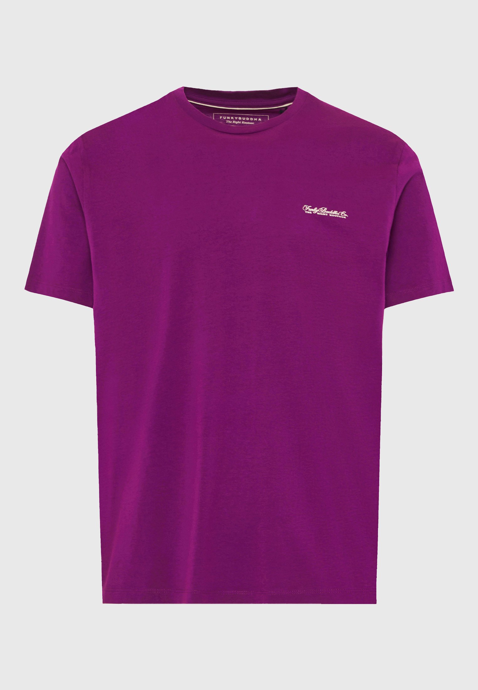 Men's T-Shirts Funky Buddha Purple