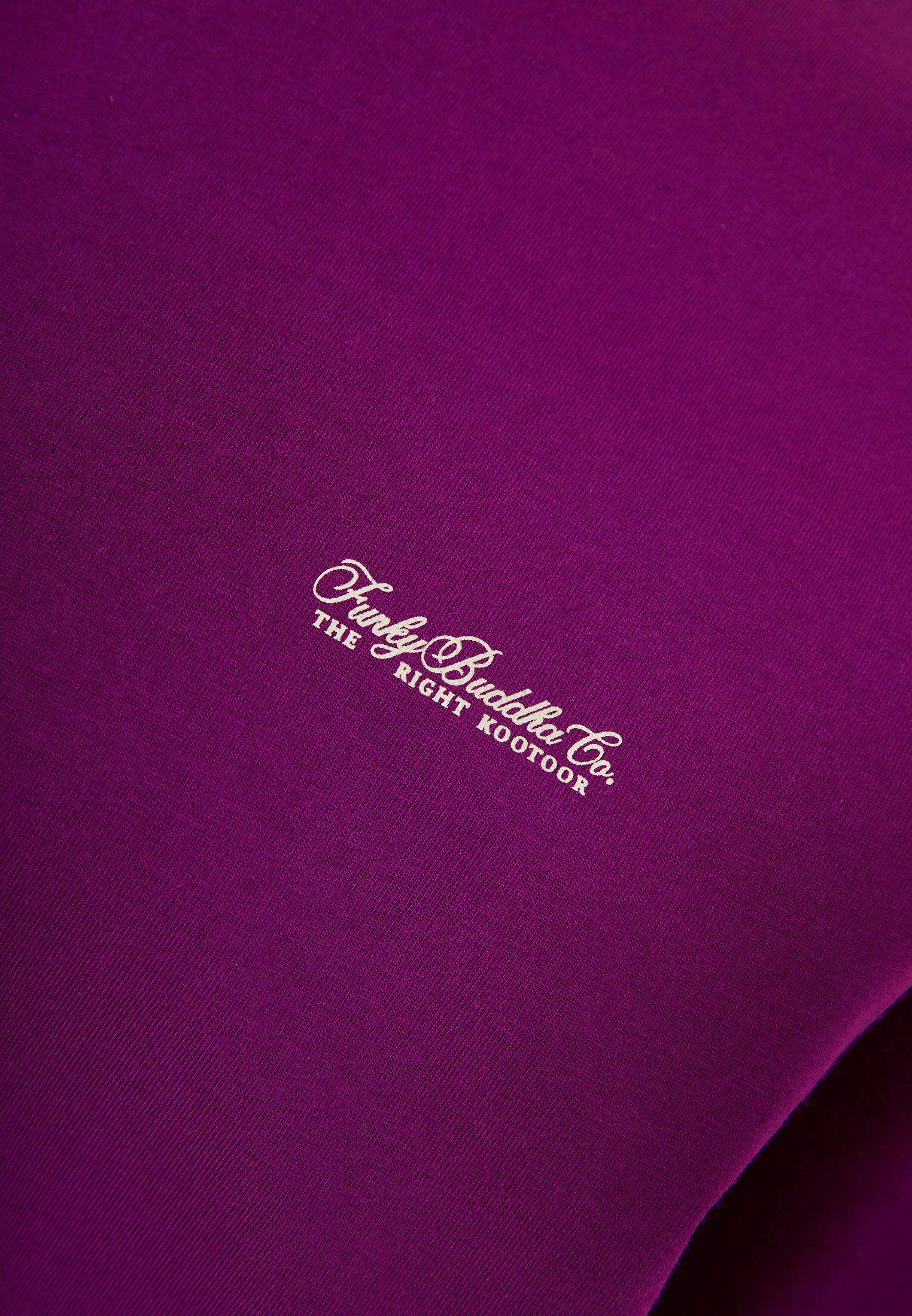 Men's T-Shirts Funky Buddha Purple