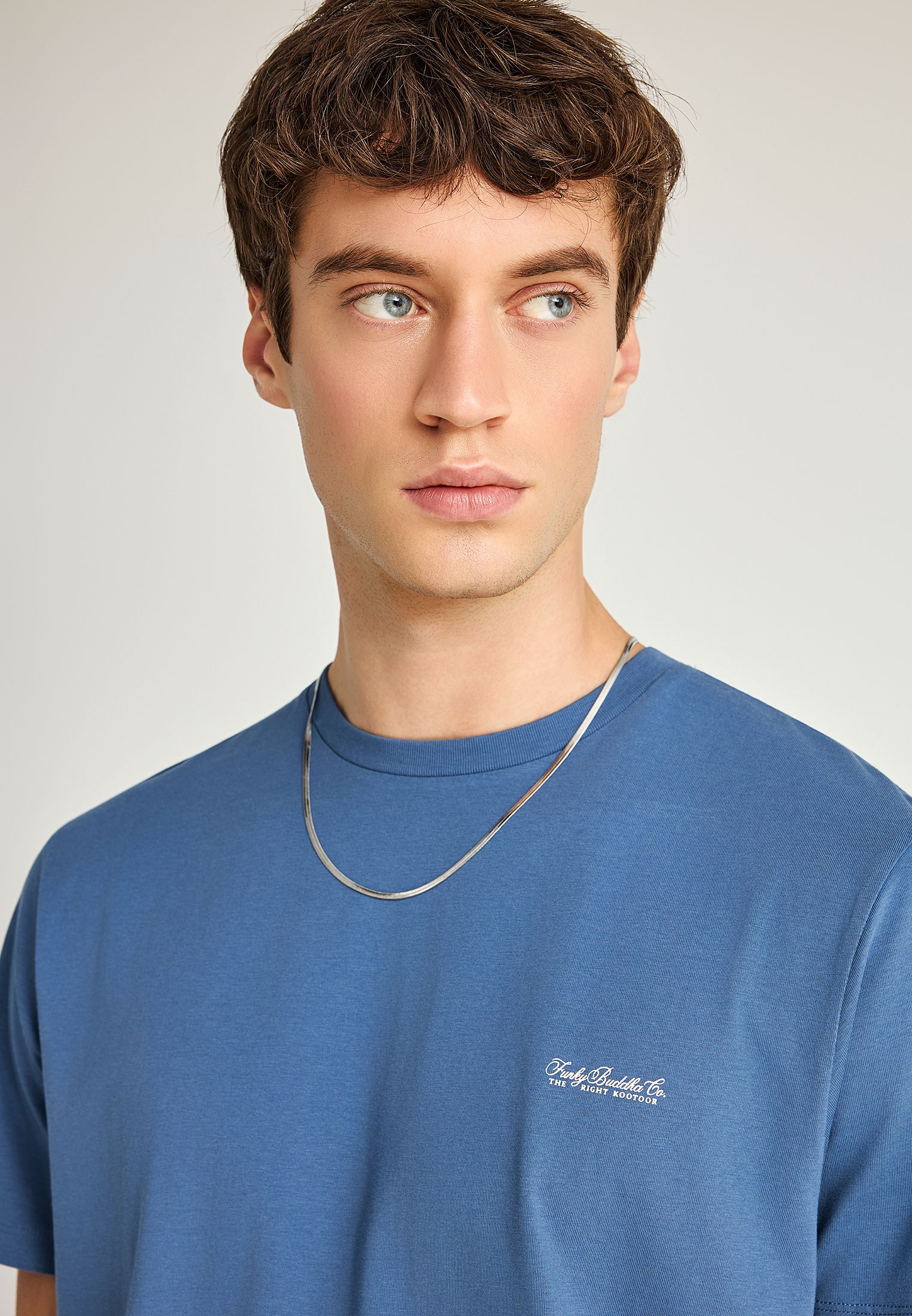 Men's T-Shirts Funky Buddha Blue