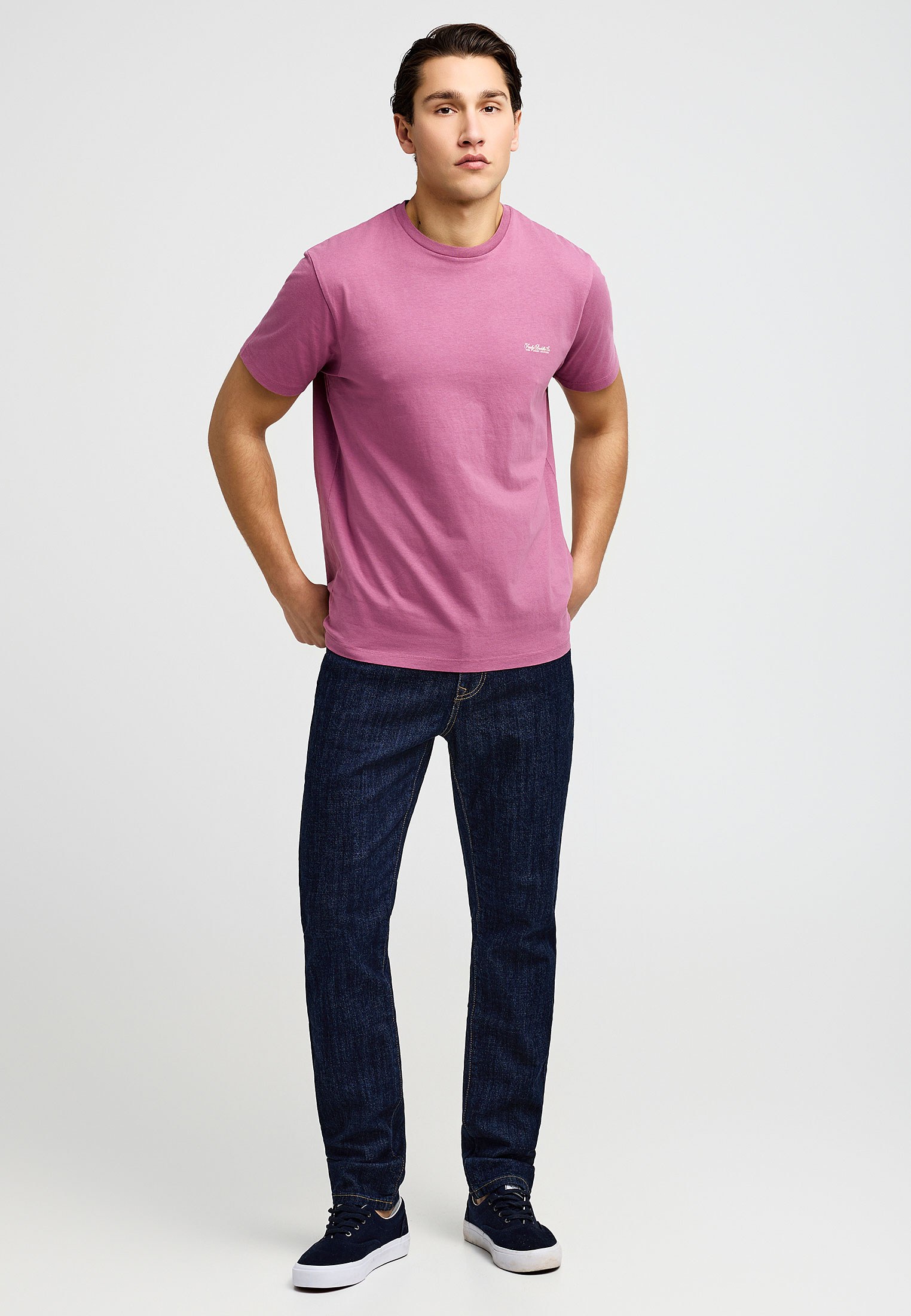 Men's T-Shirts Funky Buddha Purple