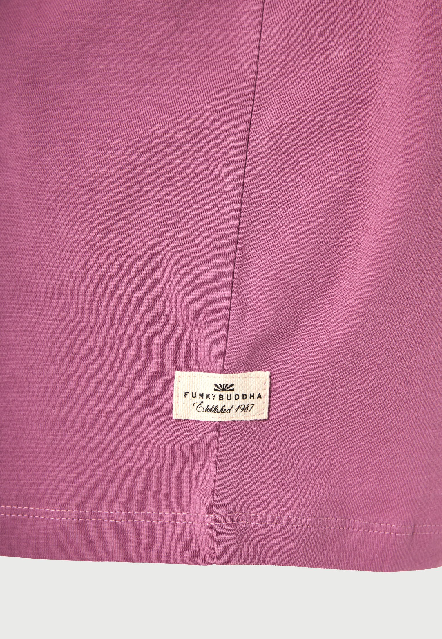 Men's T-Shirts Funky Buddha Purple