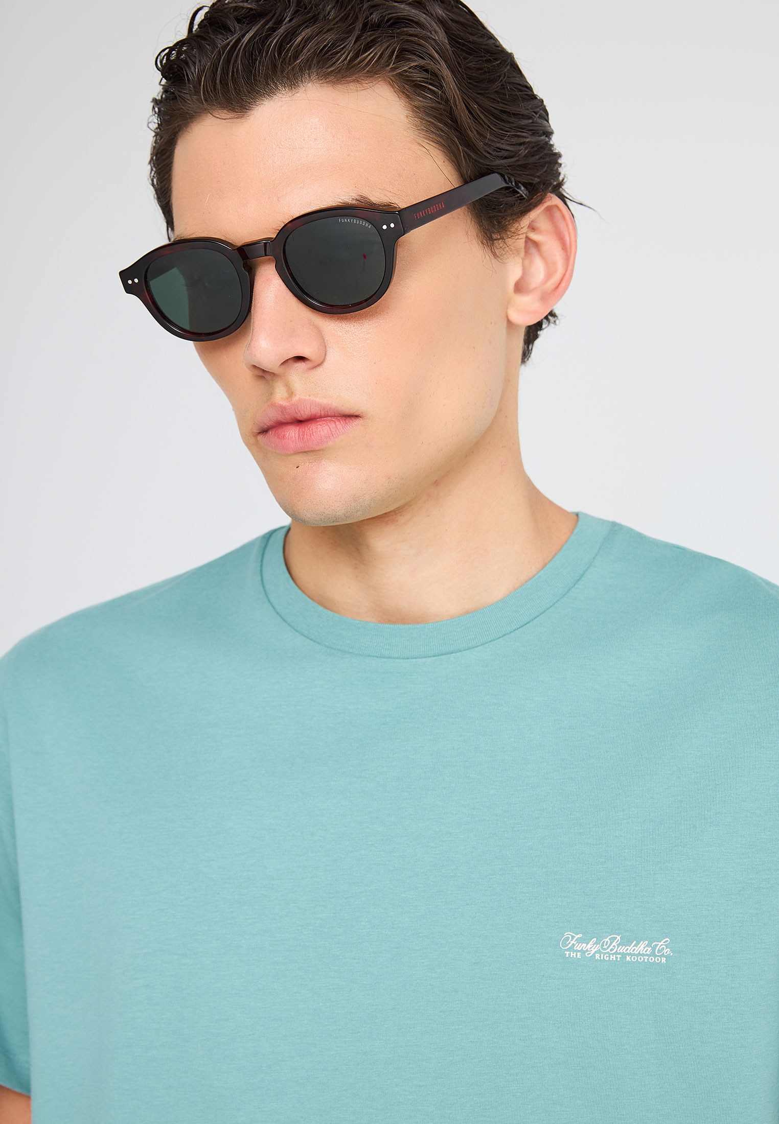 Men's T-Shirts Funky Buddha Blue