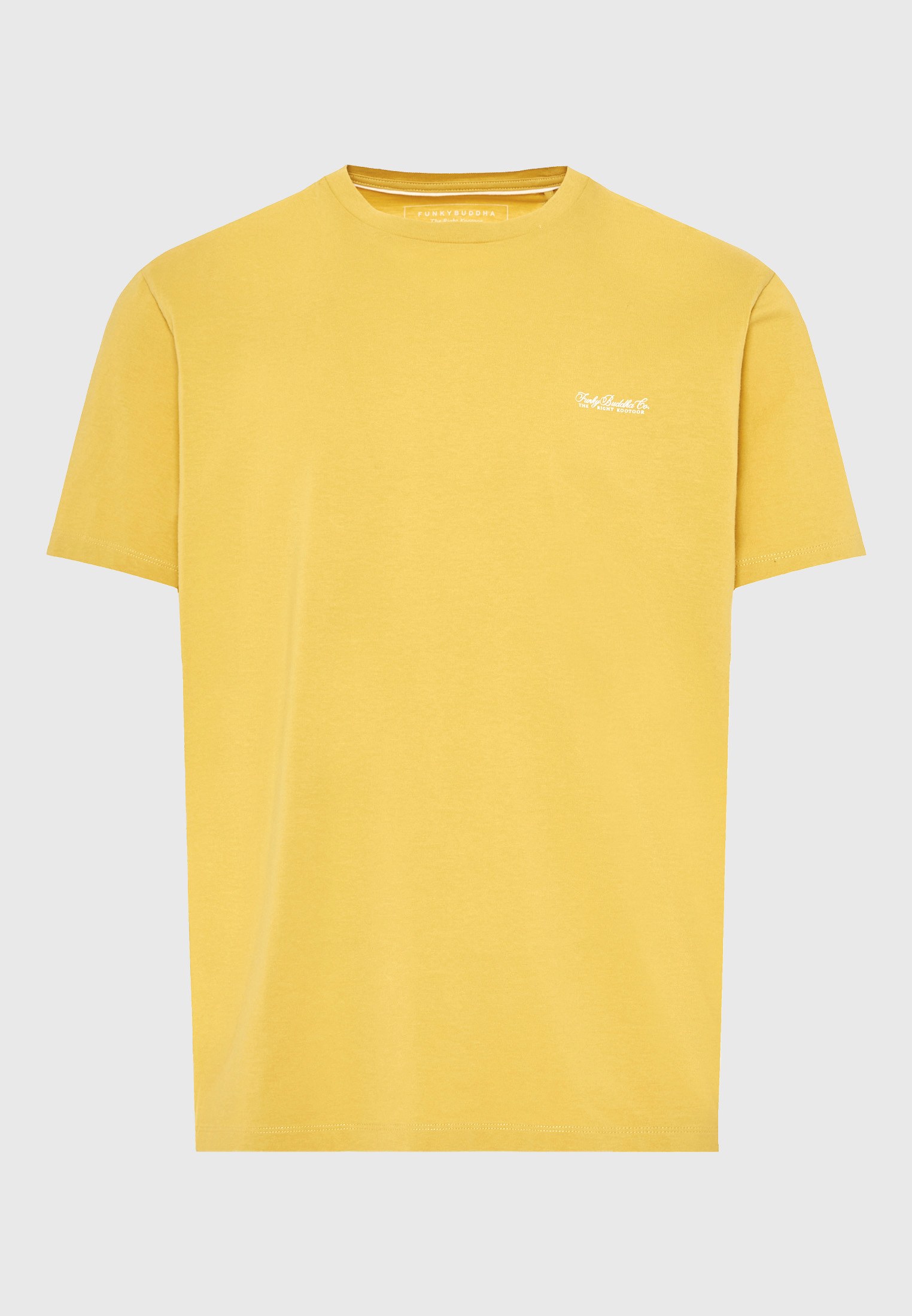 Men's T-Shirts Funky Buddha Yellow