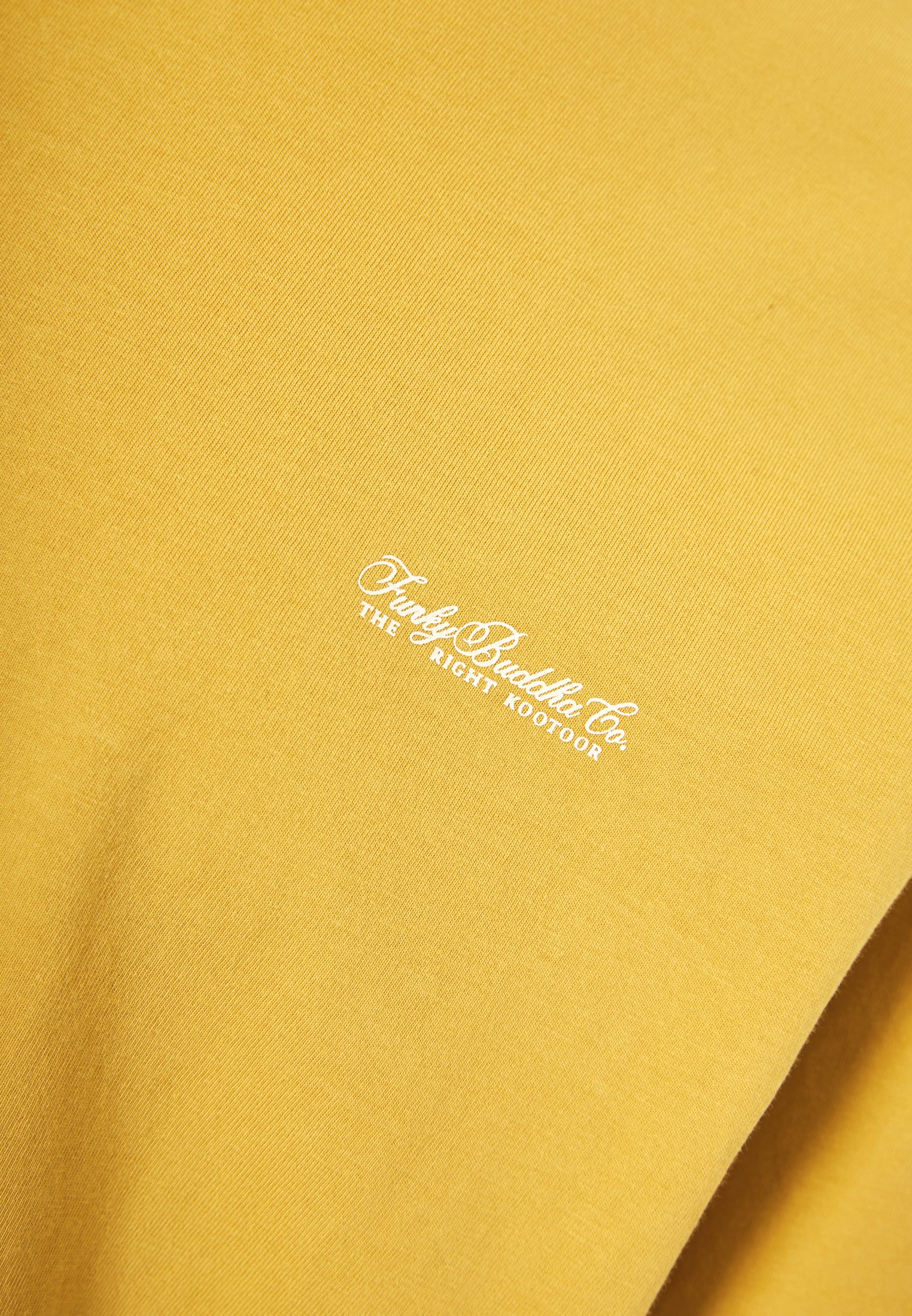 Men's T-Shirts Funky Buddha Yellow