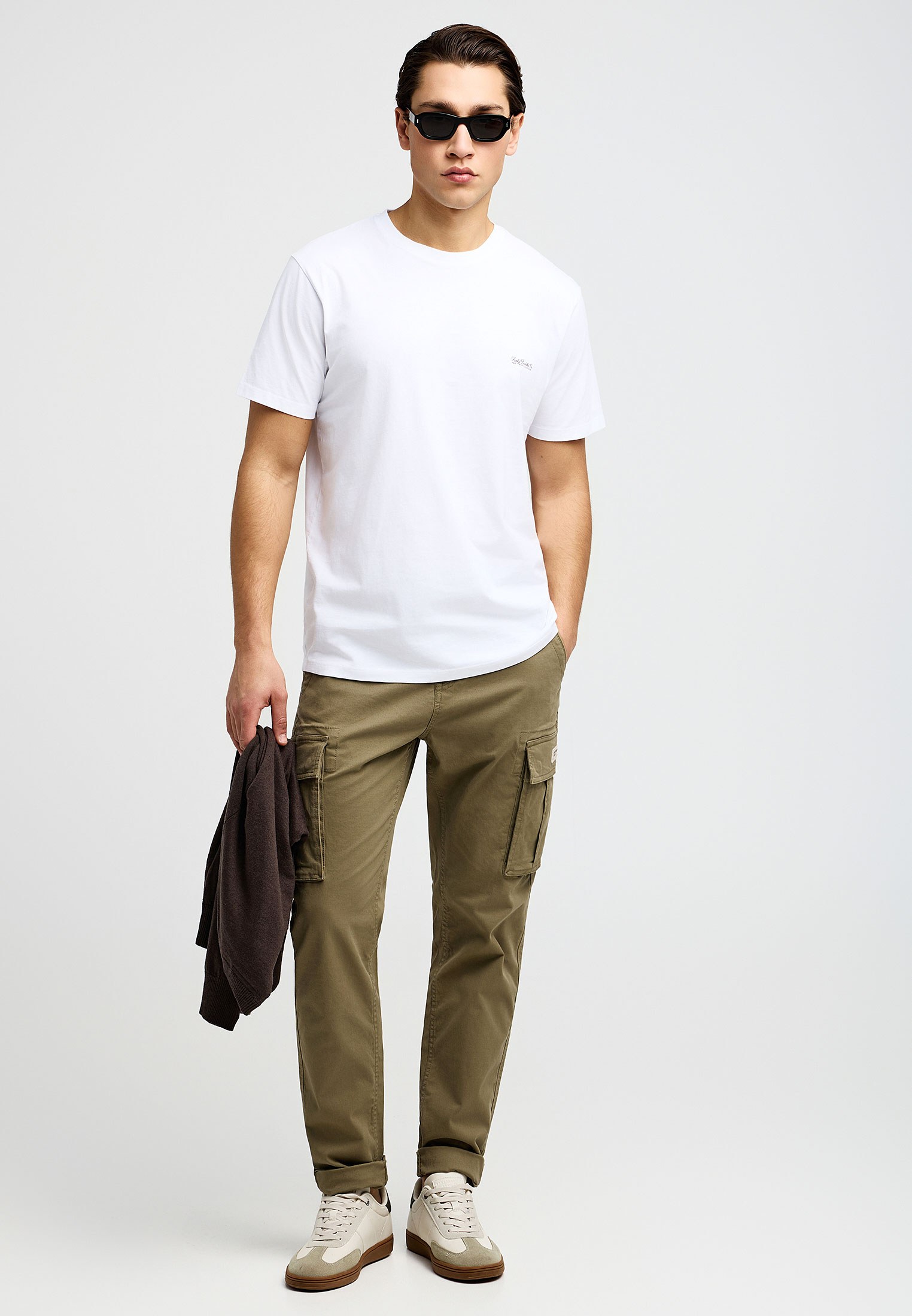 Men's T-Shirts Funky Buddha White