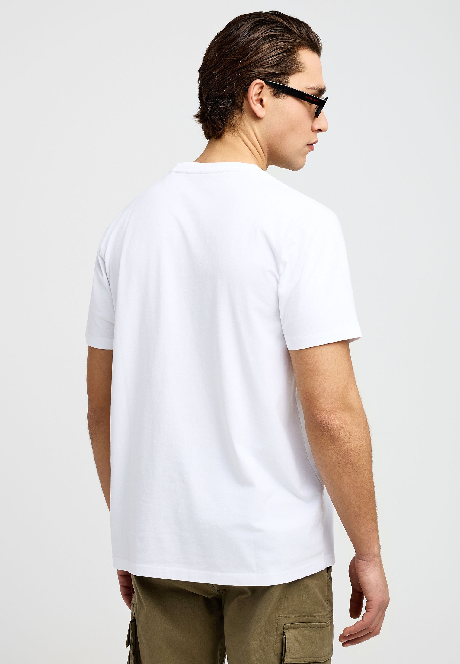 Men's T-Shirts Funky Buddha White