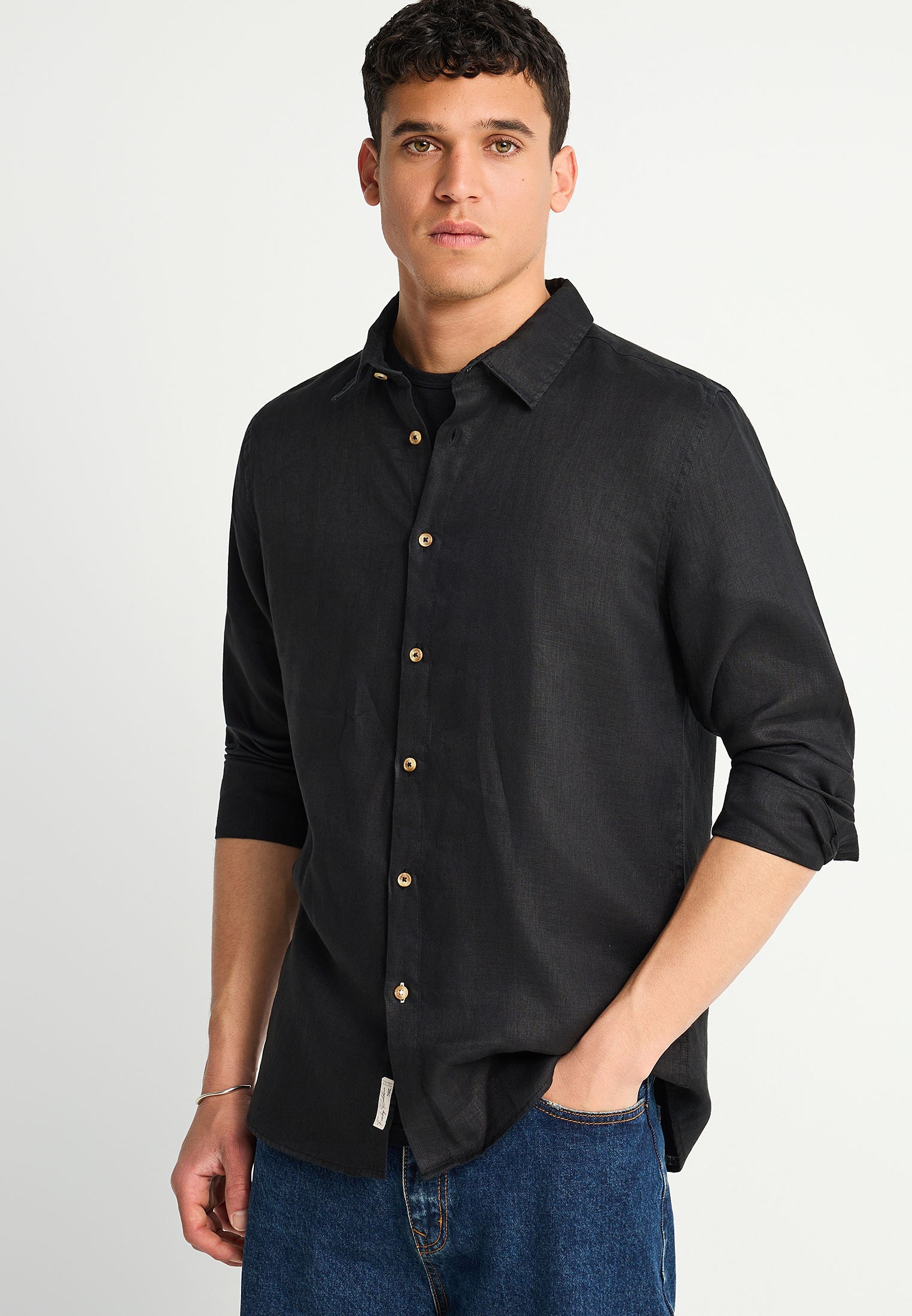 Ανδρικό λινό πουκάμισο - The essentials