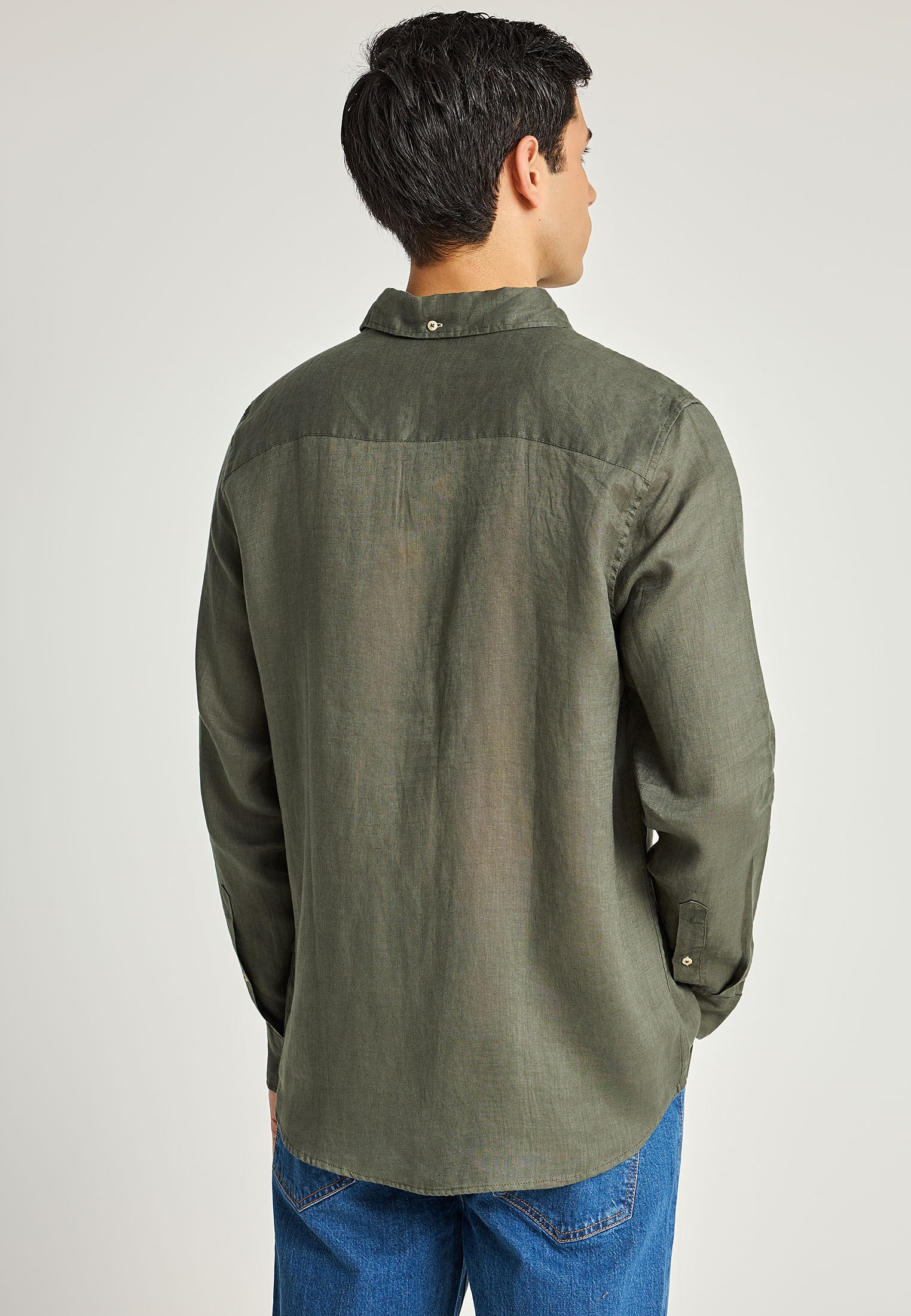 Men's Shirts Funky Buddha Green