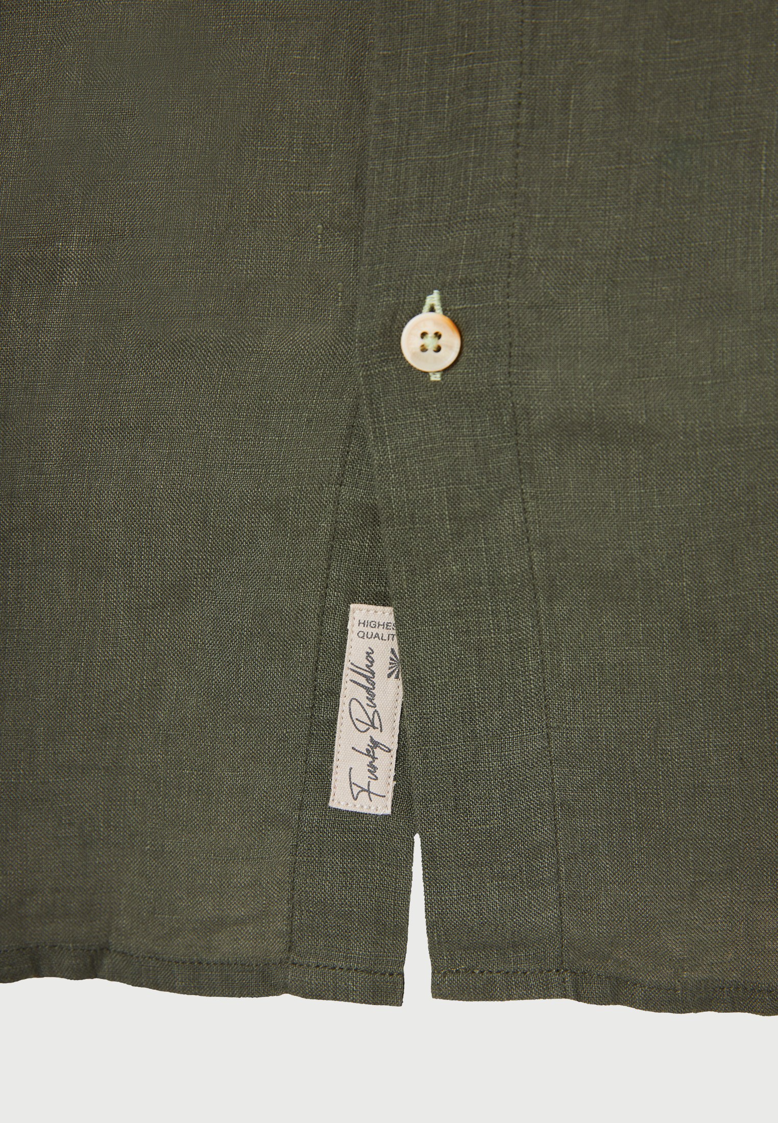 Men's Shirts Funky Buddha Green