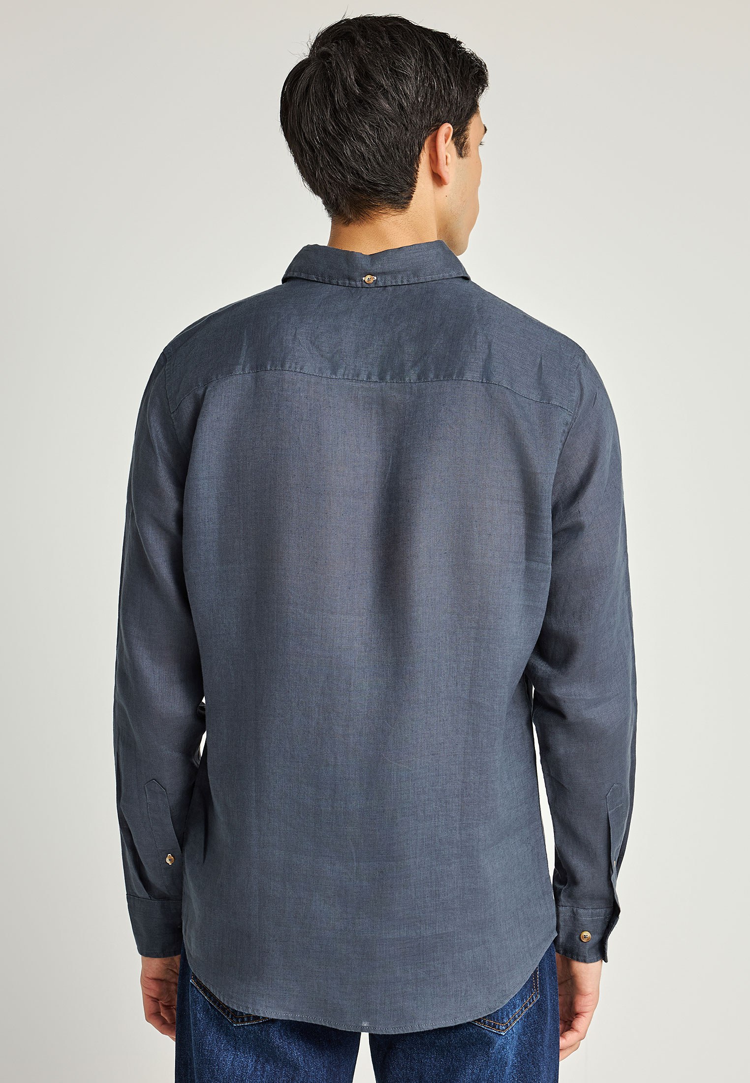 Men's Shirts Funky Buddha Gray