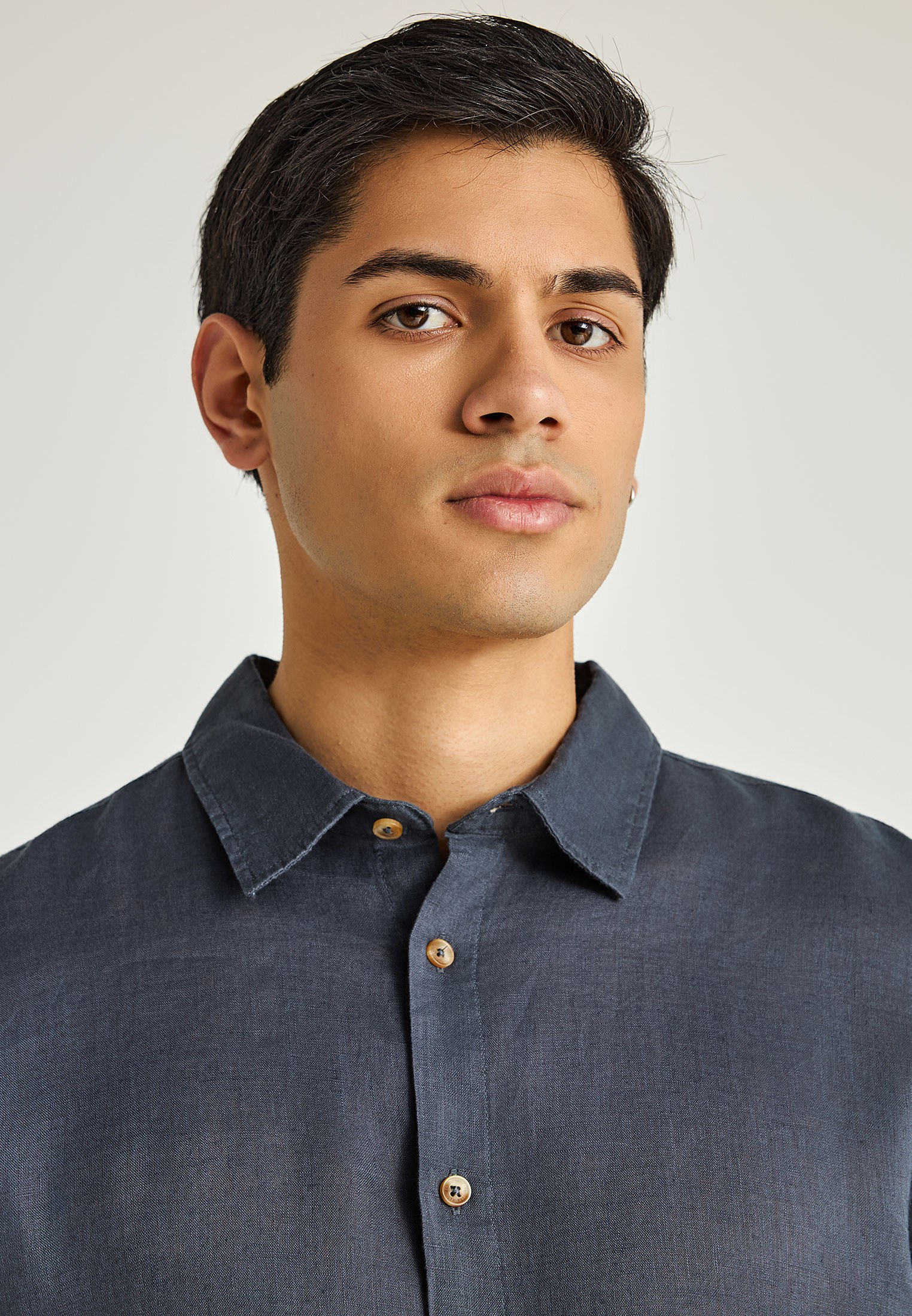 Men's Shirts Funky Buddha Gray