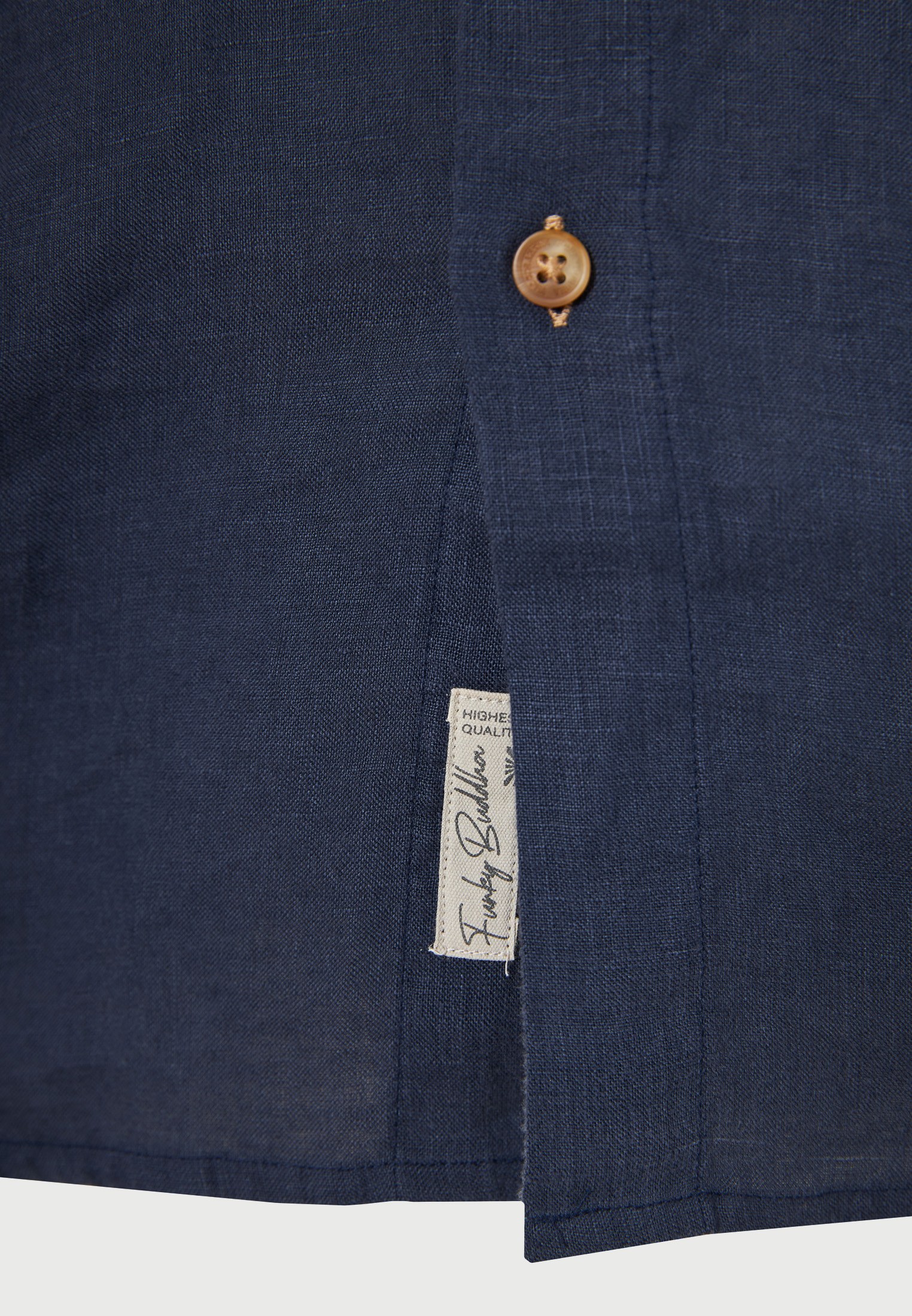 Men's Shirts Funky Buddha Navy