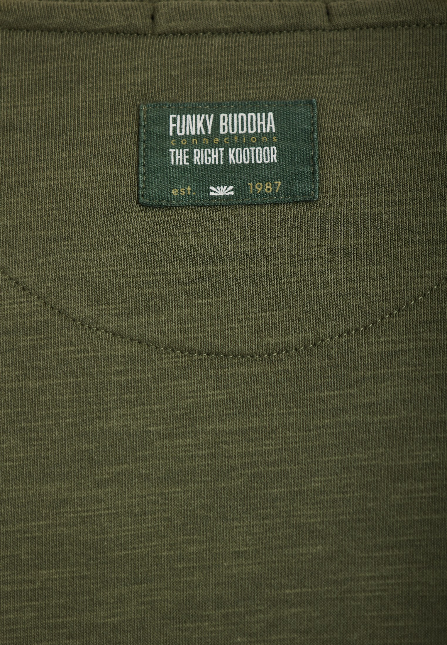 Men's Hoodies & Sweatshirts Funky Buddha Green